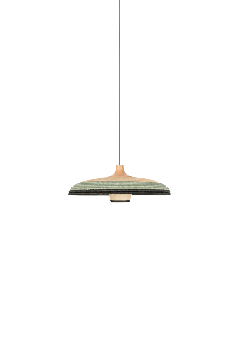 Grünes Grashängelampe