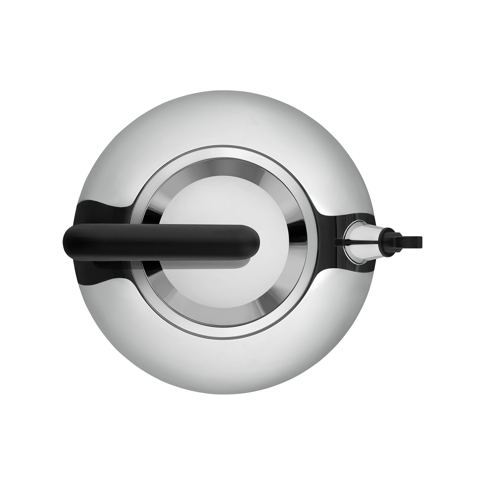 Inductieketel BULBUL chroom met zwart