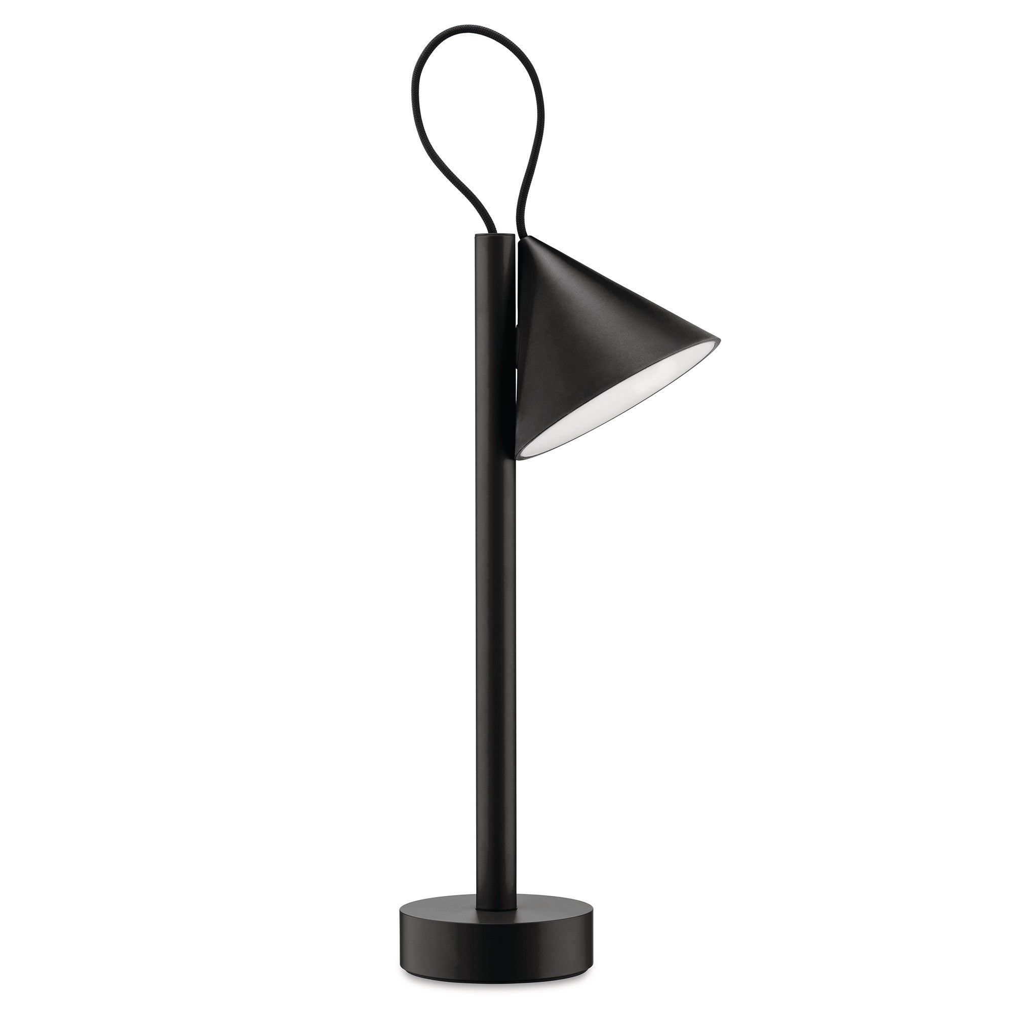 Tragbare schwarze Zulmie -Lampe
