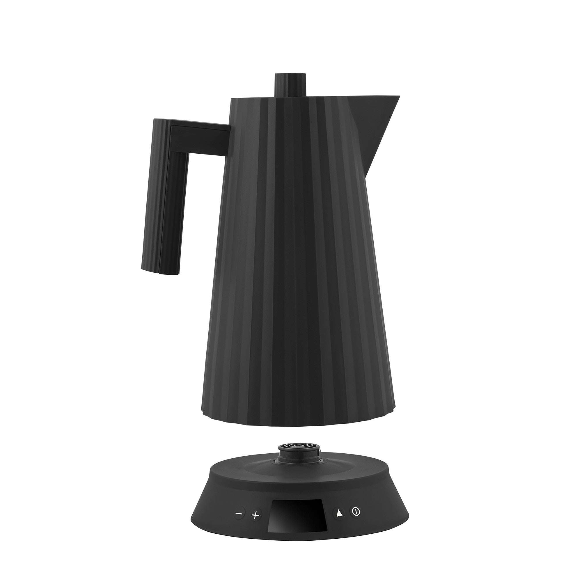 Electric kettle with temperature control PLISSÉ black