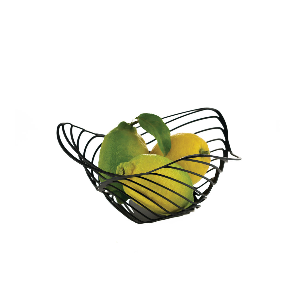 Fruitmand TRINITY zwarte staal