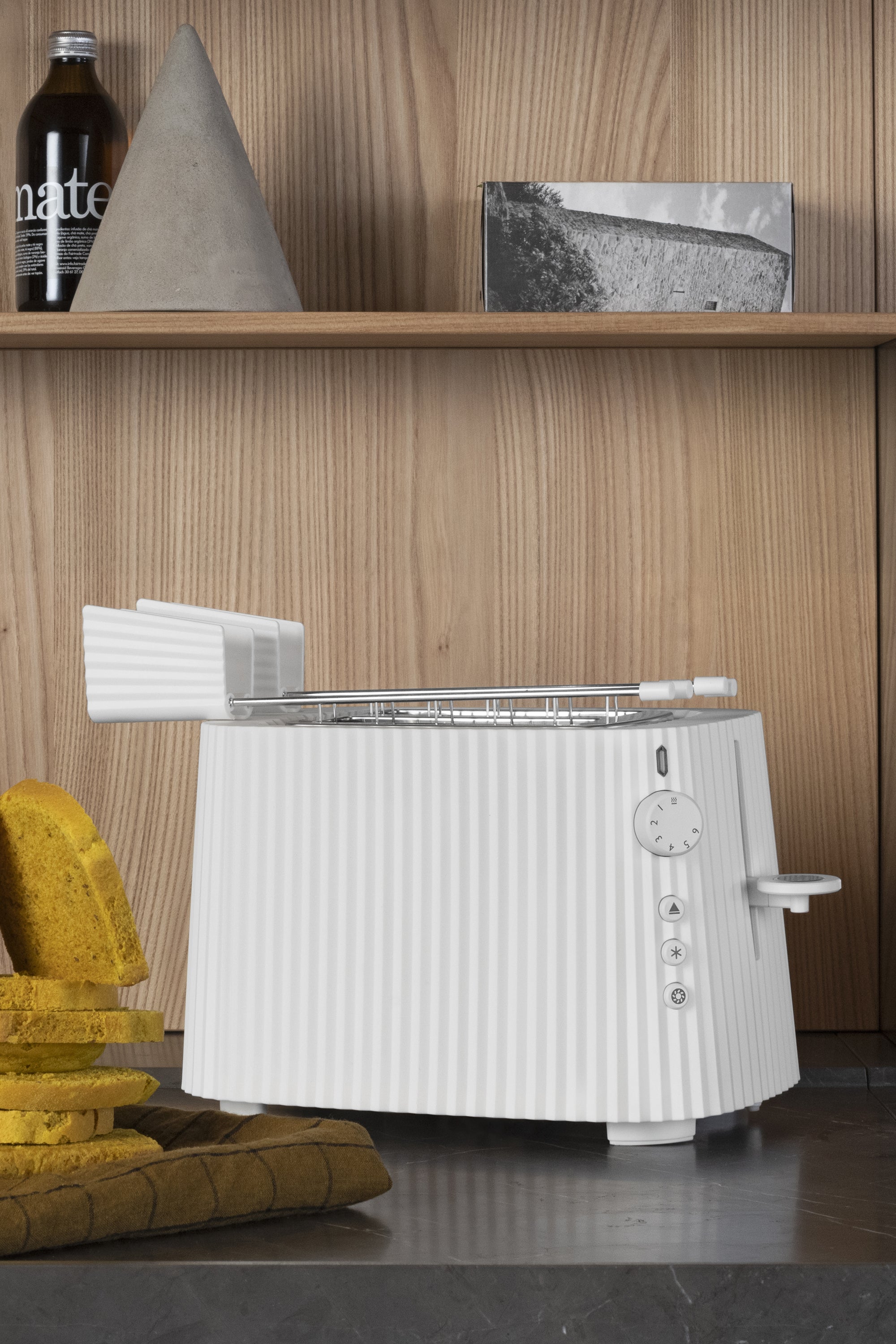 Plissé White Toaster