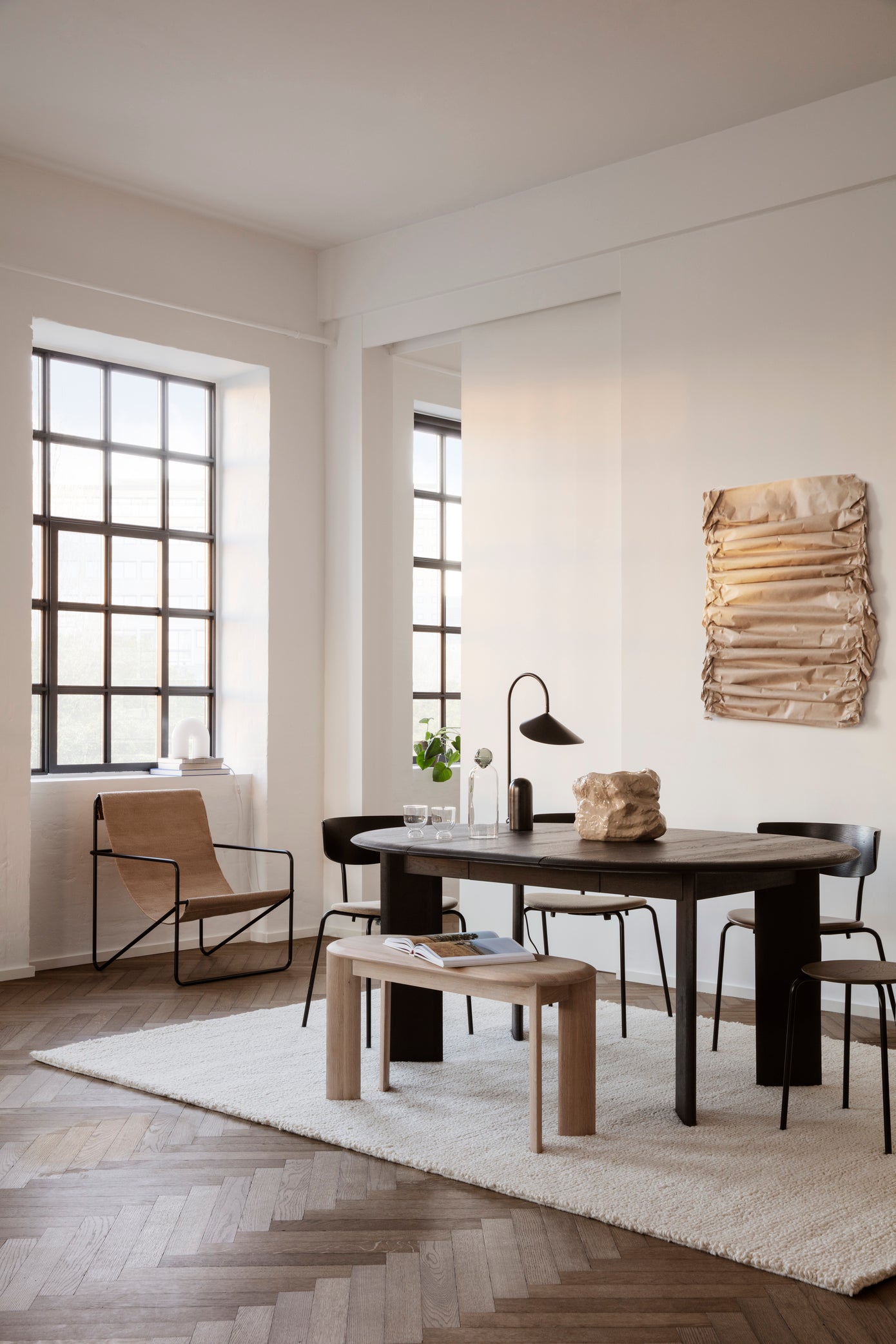 Chair Herman Red Jesion Veneer