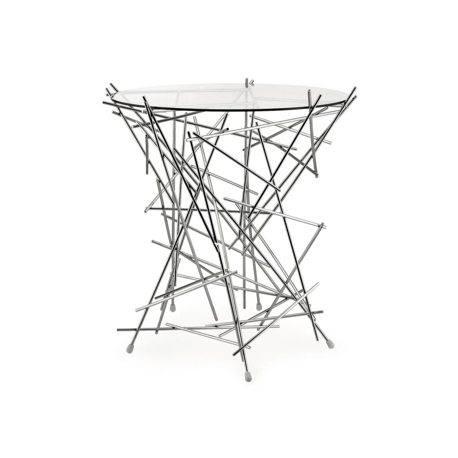 Opblaasbare BLOW UP tafel zilver