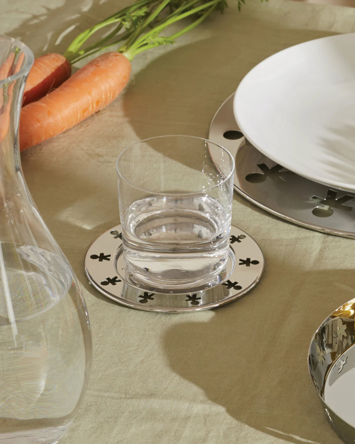 GIROTONDO onderzetter roestvrij staal