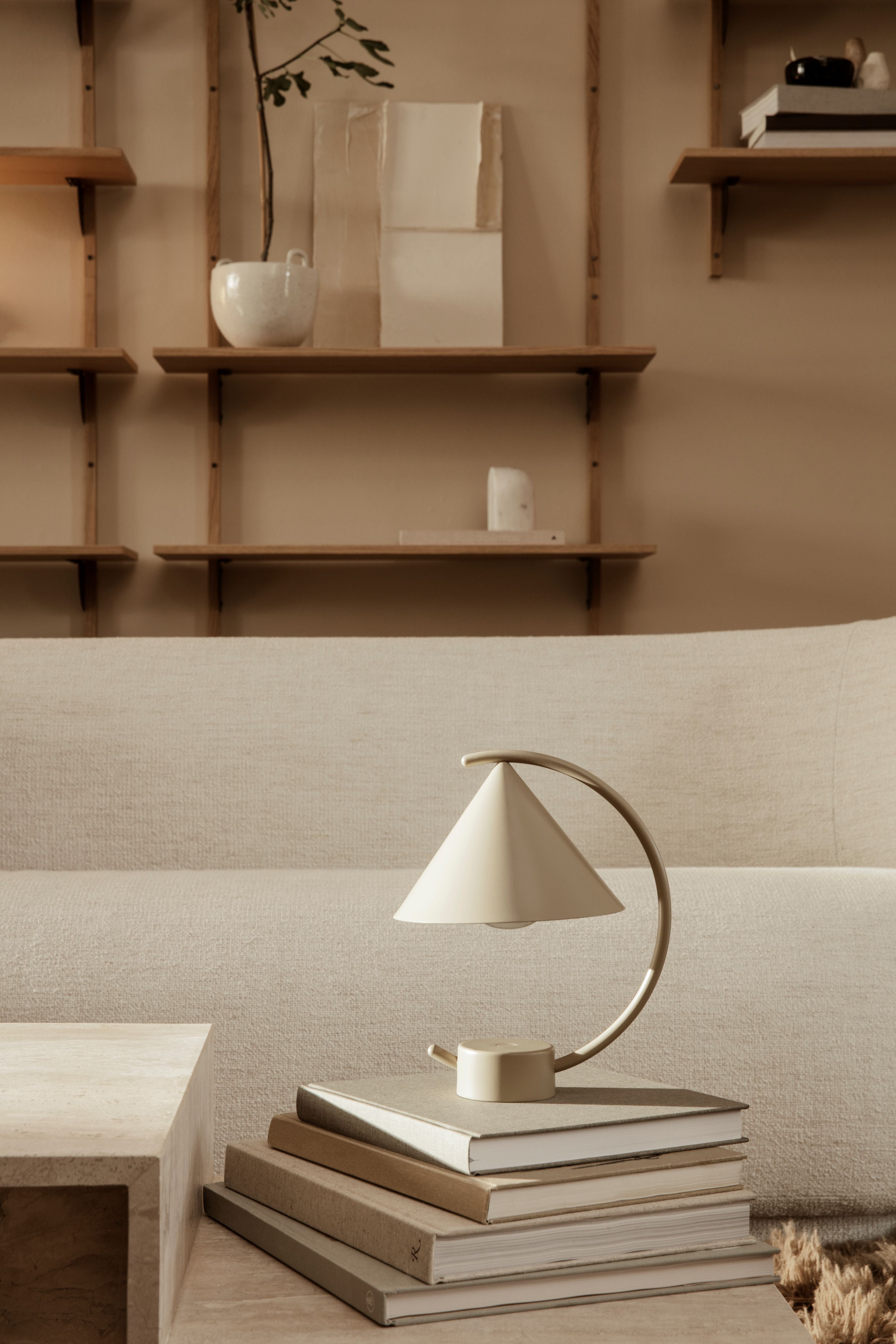 Draagbare lamp MERIDIAN beige