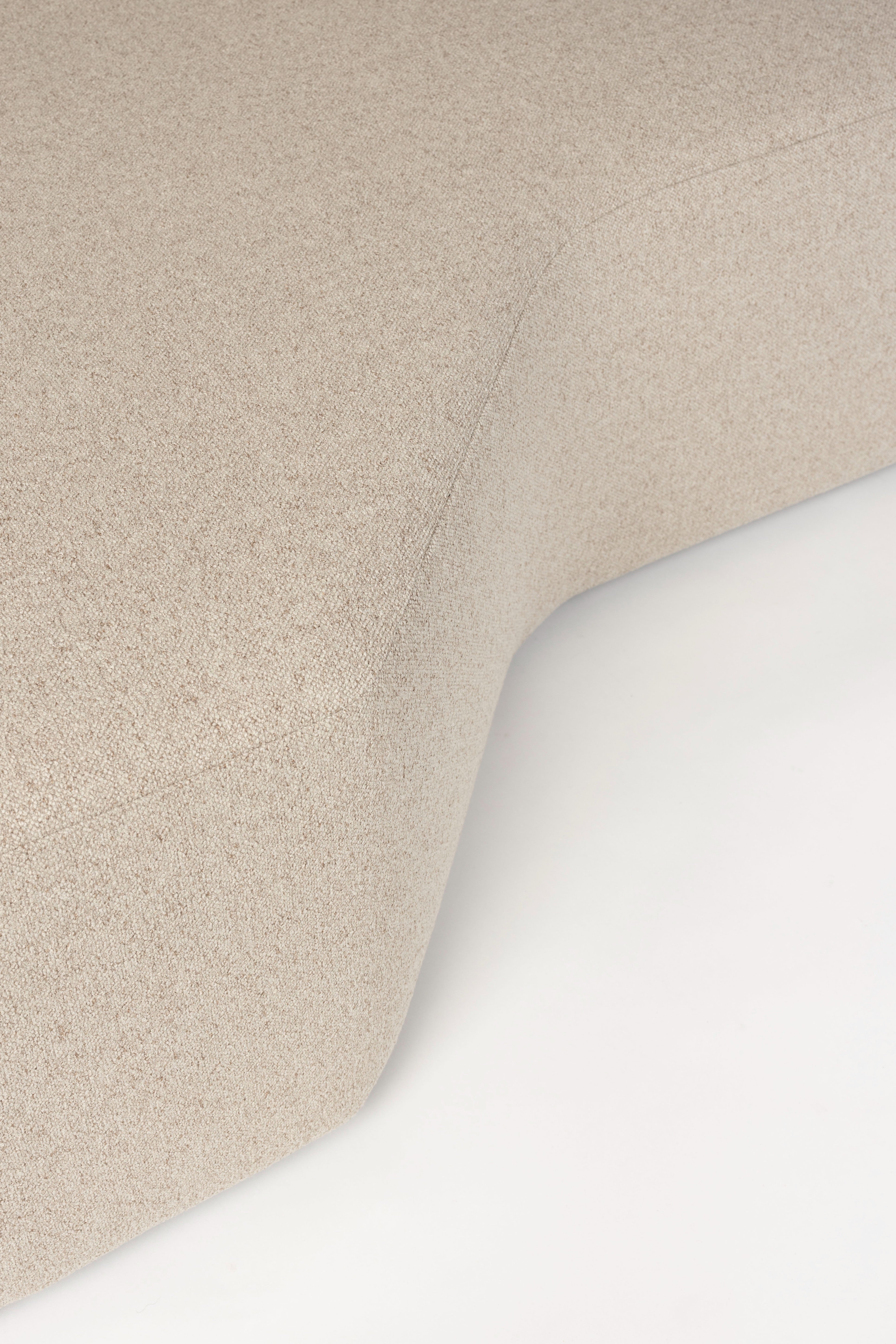 PROSPER modular sofa - right-side chaise longue cappuccino