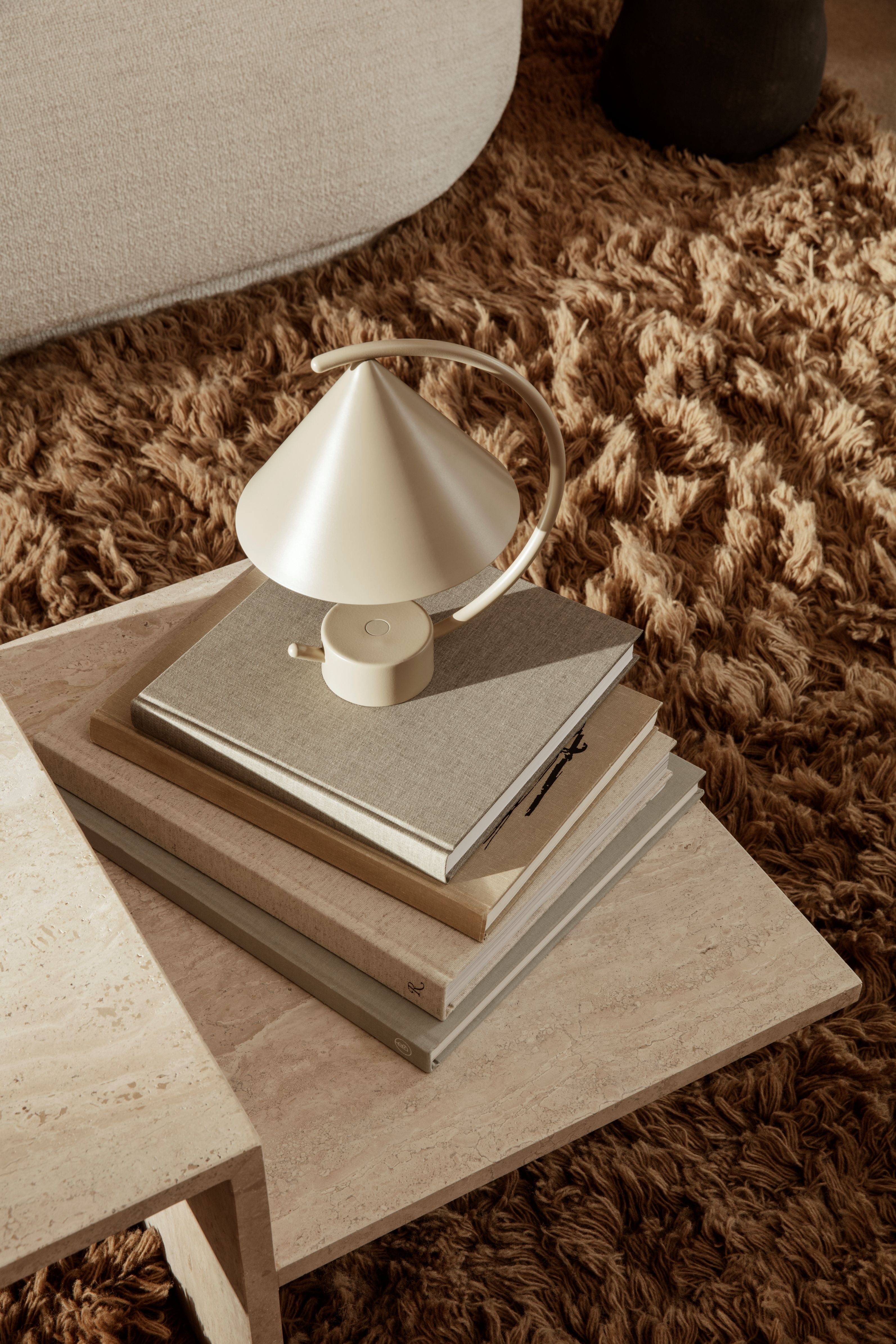 Draagbare lamp MERIDIAN beige