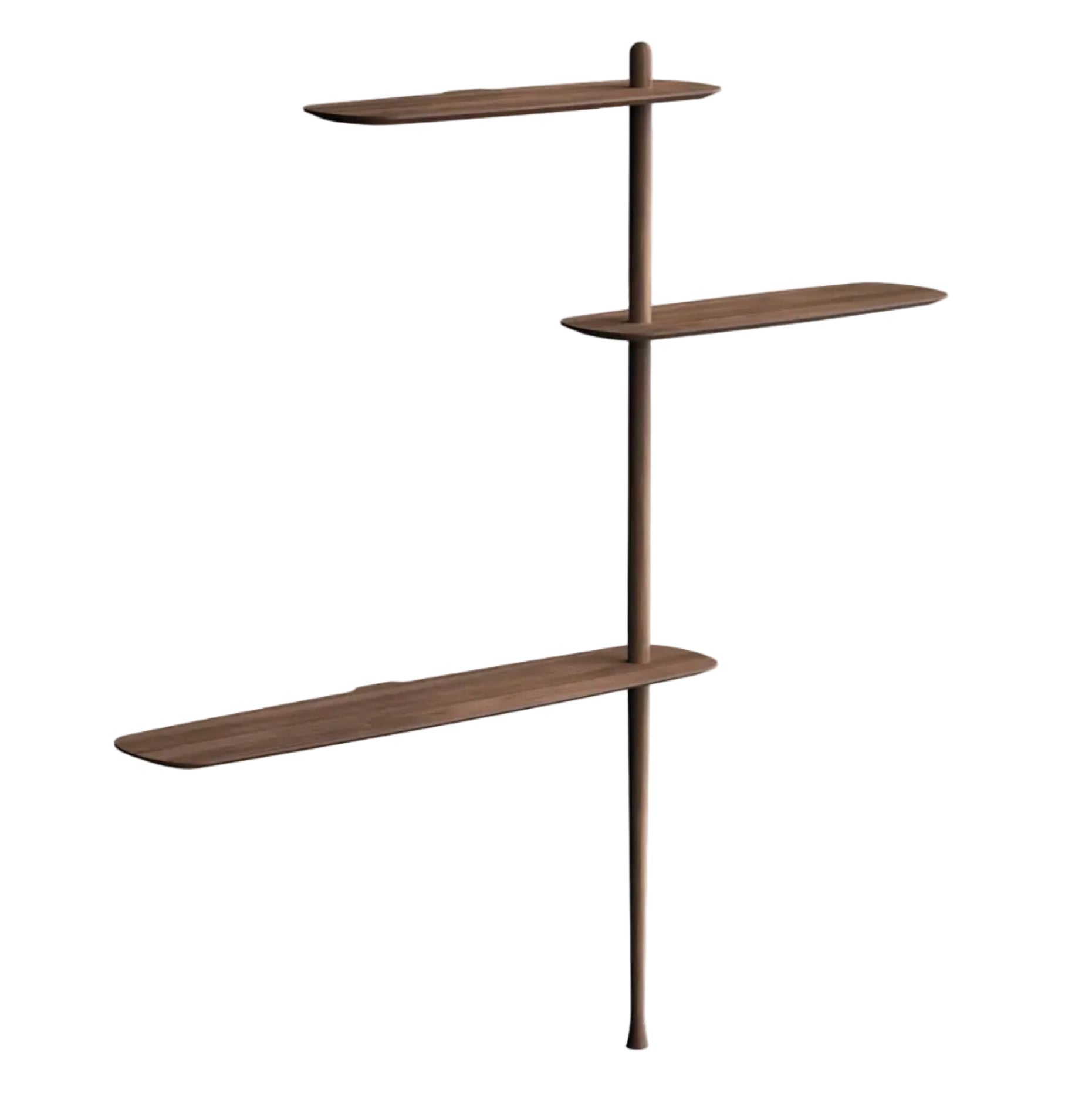 UNICA Boekenkast - CONFIGURATIE 04 notenhout