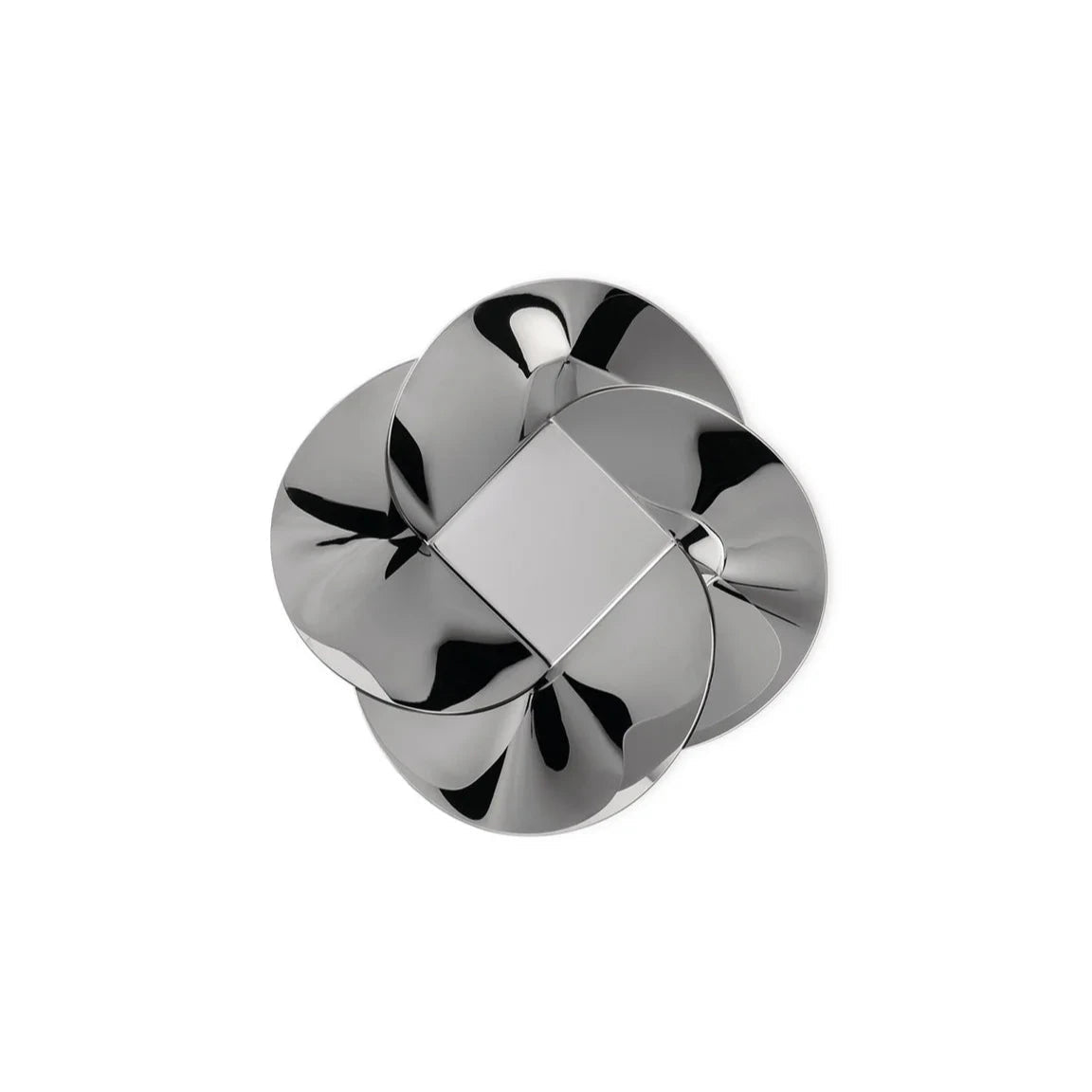 Pianissimo polierter Stahlkorb