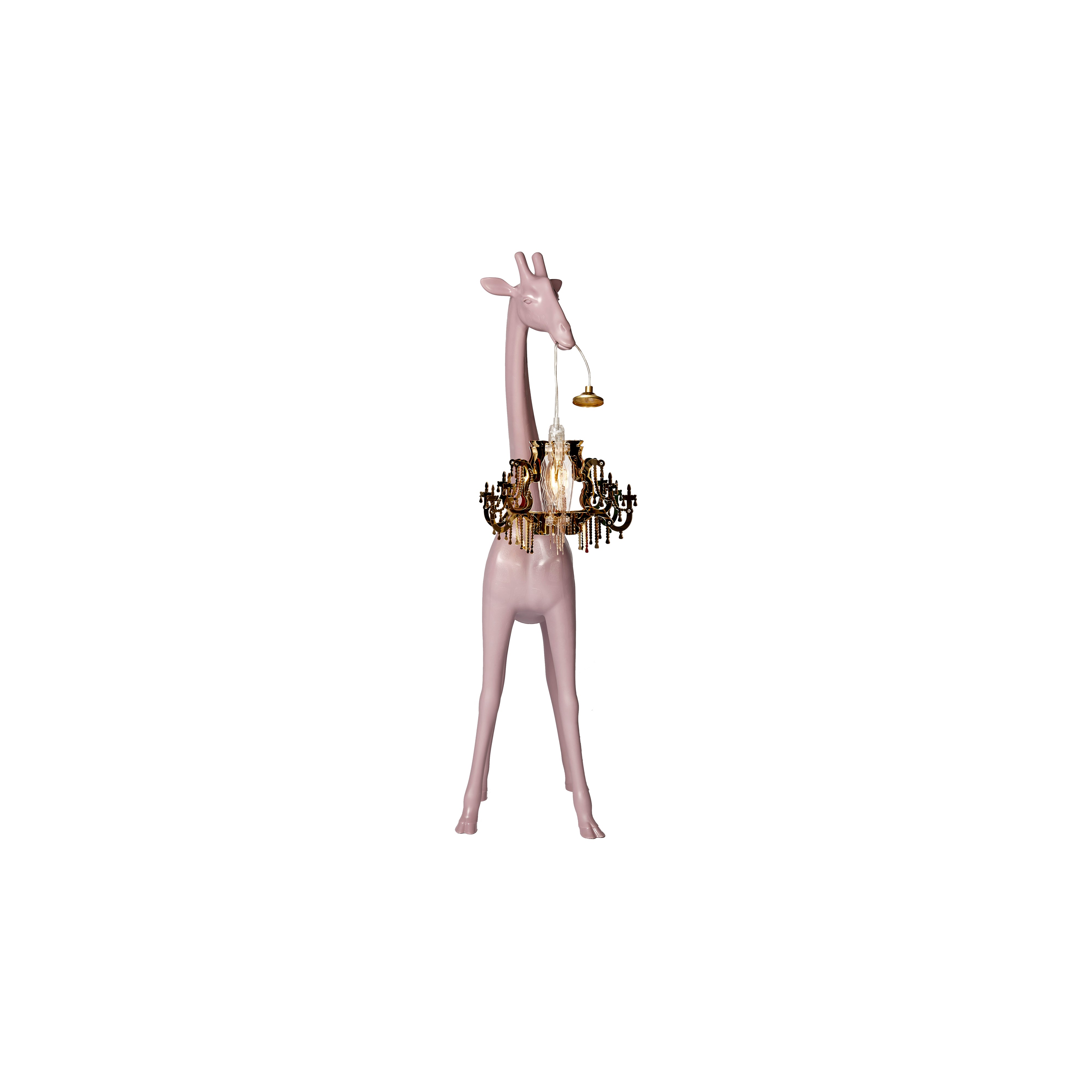 Lampe Giraffe in Liebe XS Pink