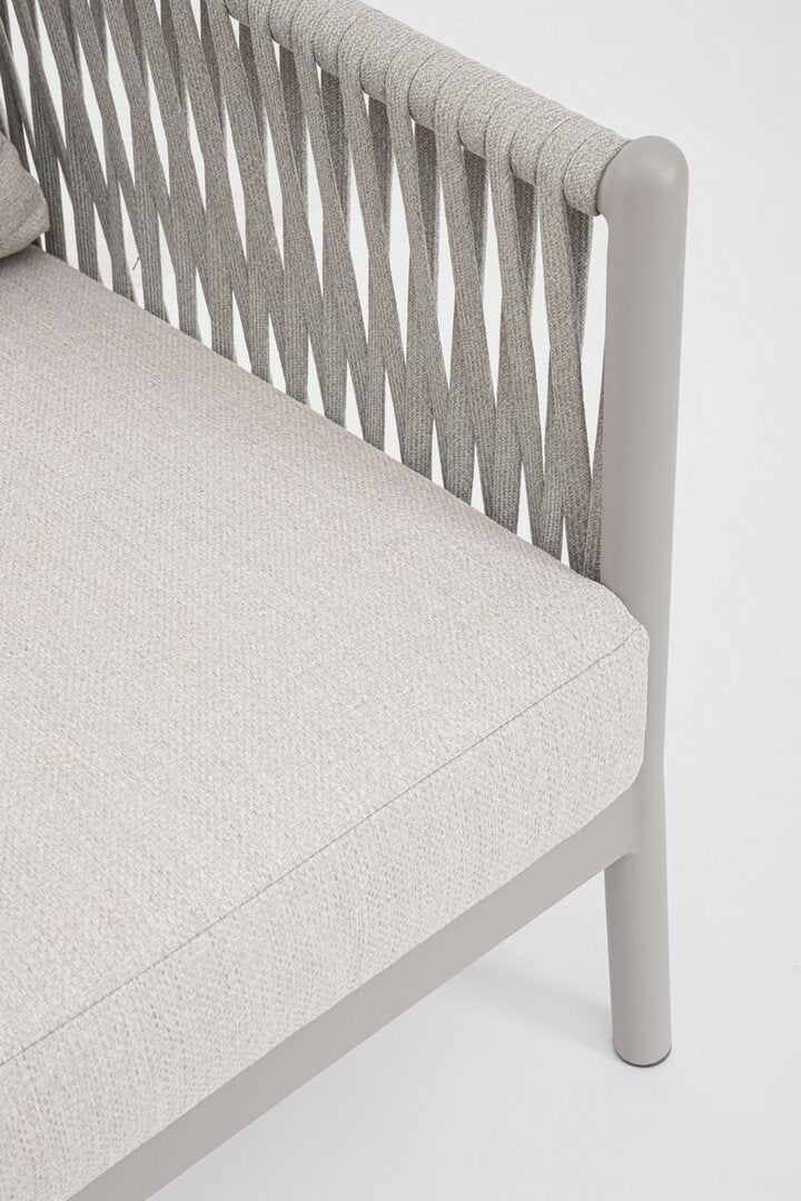 FLORENCIA MOON Outdoor Armchair in Gray
