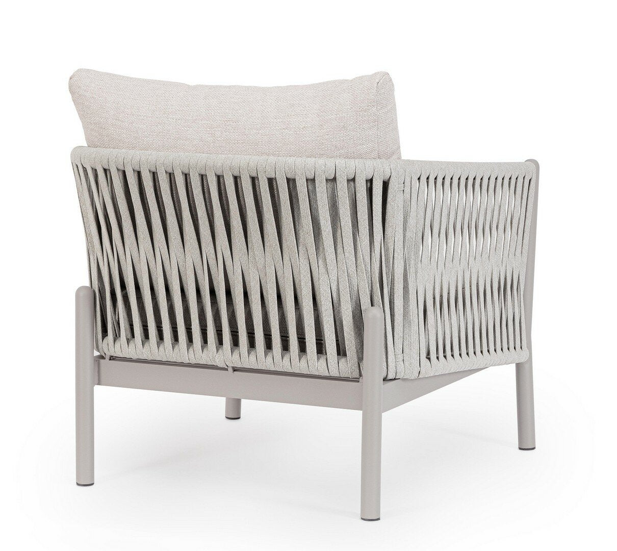 FLORENCIA MOON Outdoor Armchair in Gray