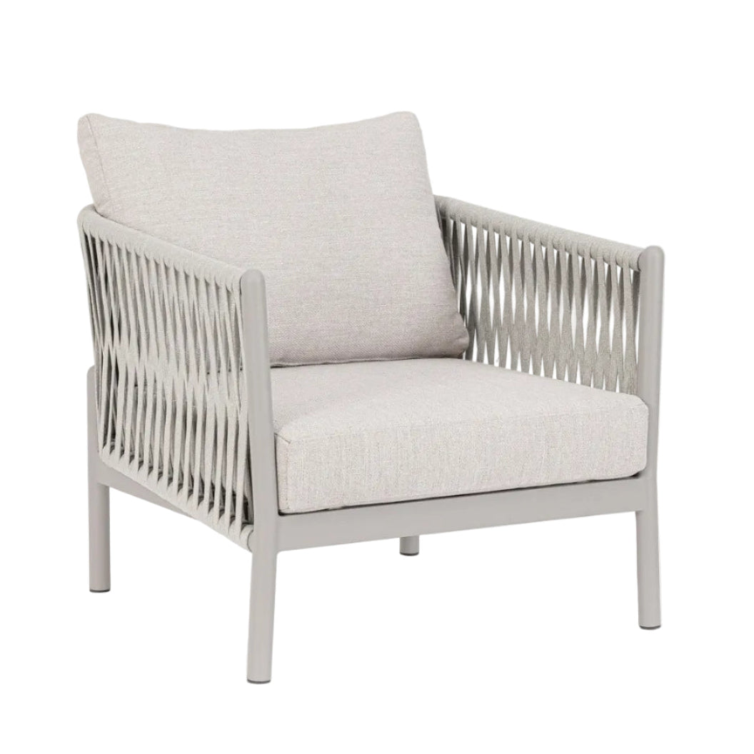 FLORENCIA MOON Outdoor Armchair in Gray