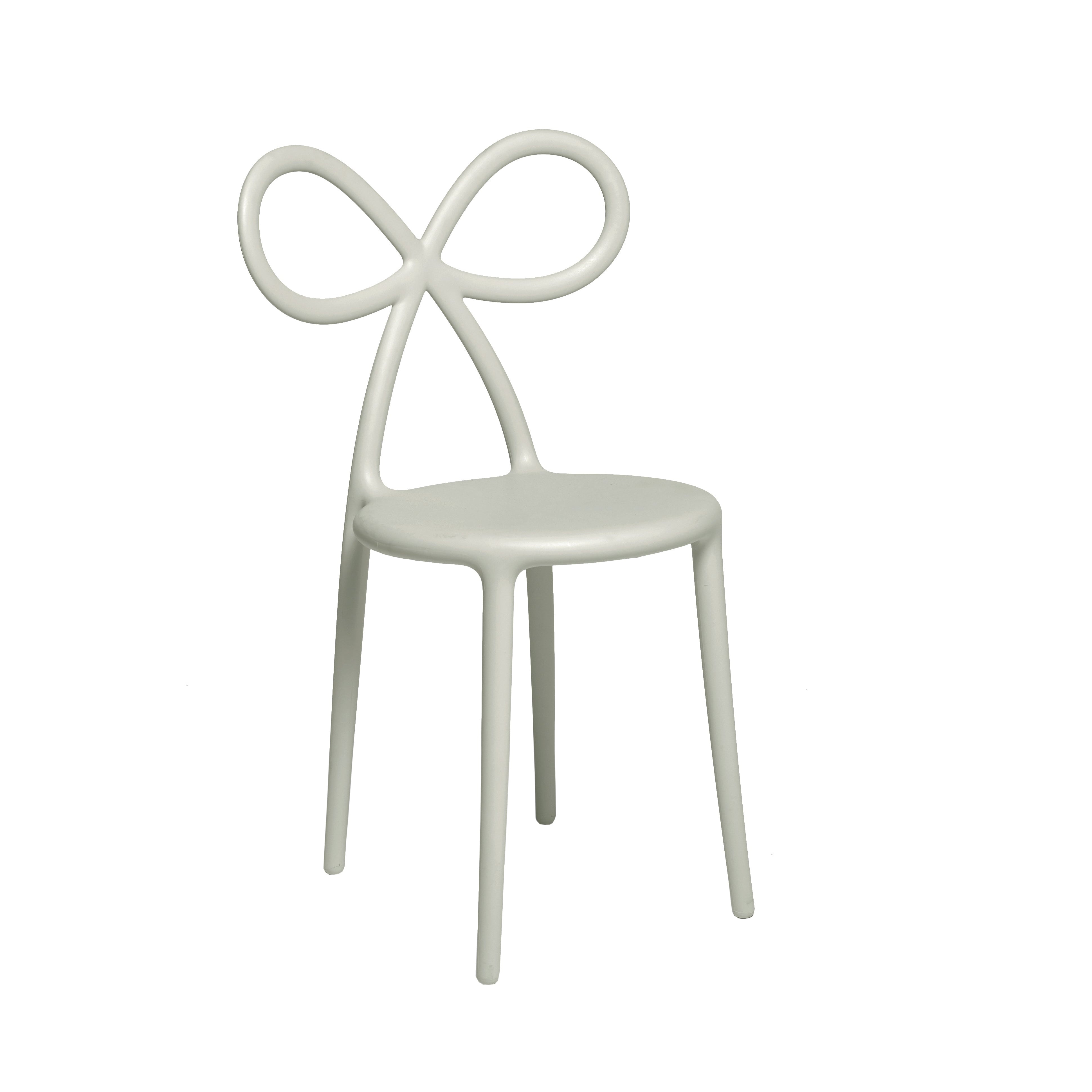 Set von RIBBON-Stühlen weiß