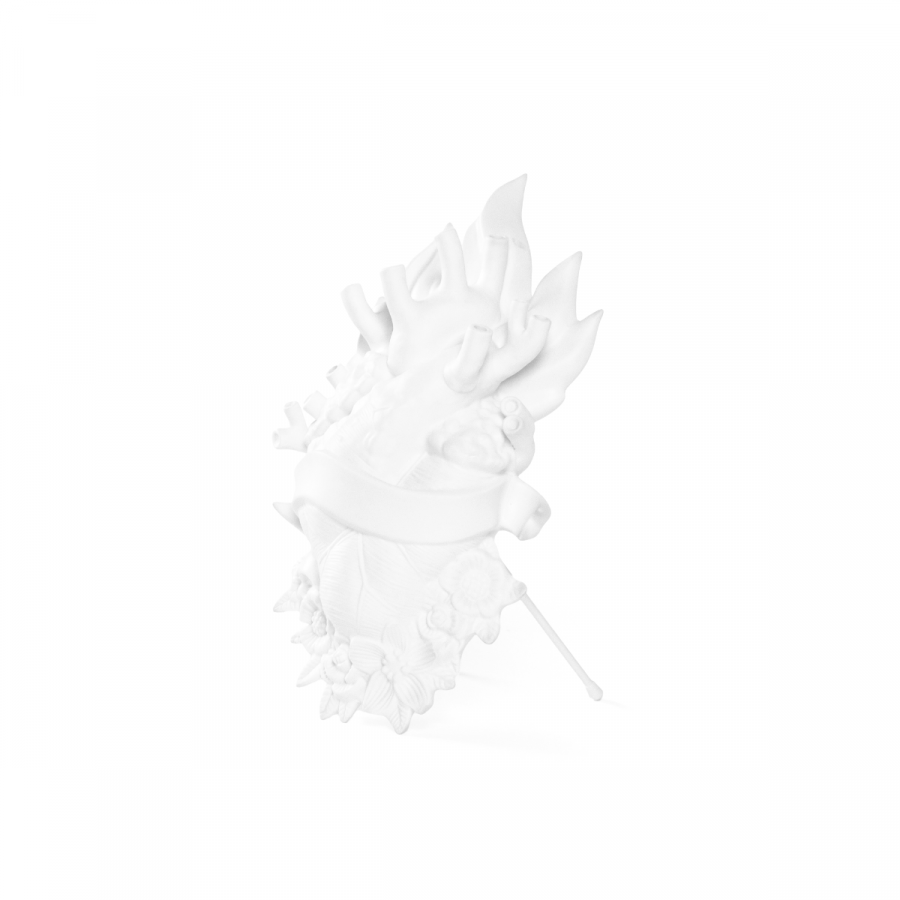 Heilige Liebe in Blüteporzellanvase