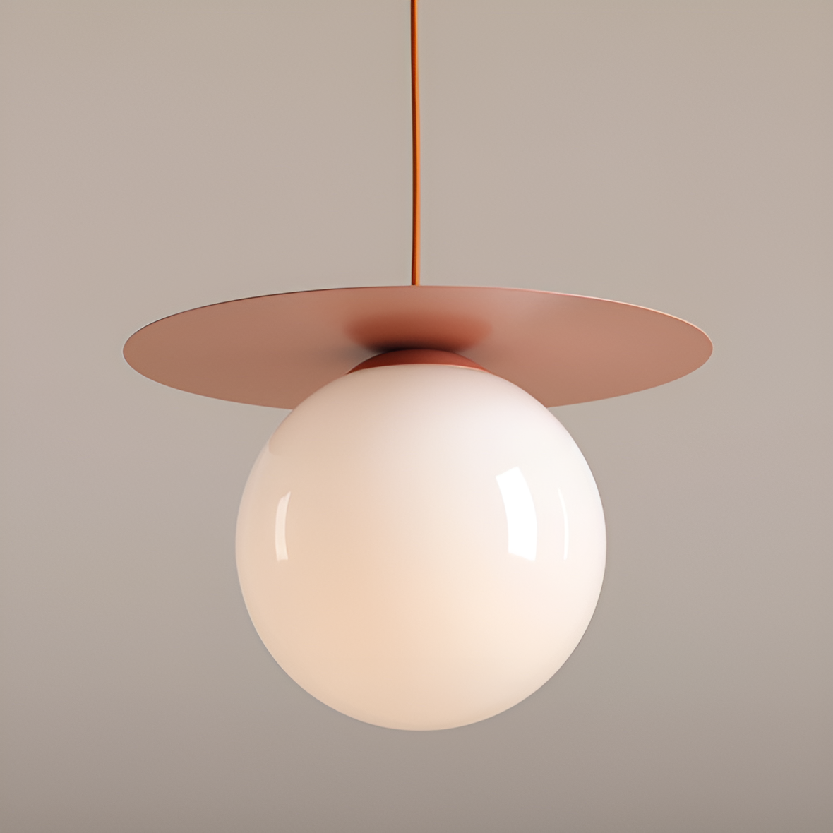 Hanglamp LOOP koraal