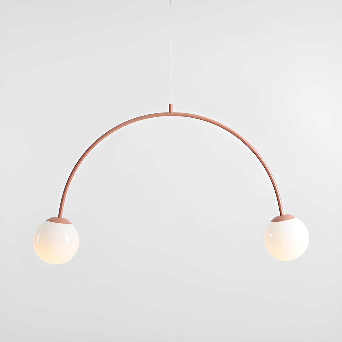 Hanglamp UNA koraalrood