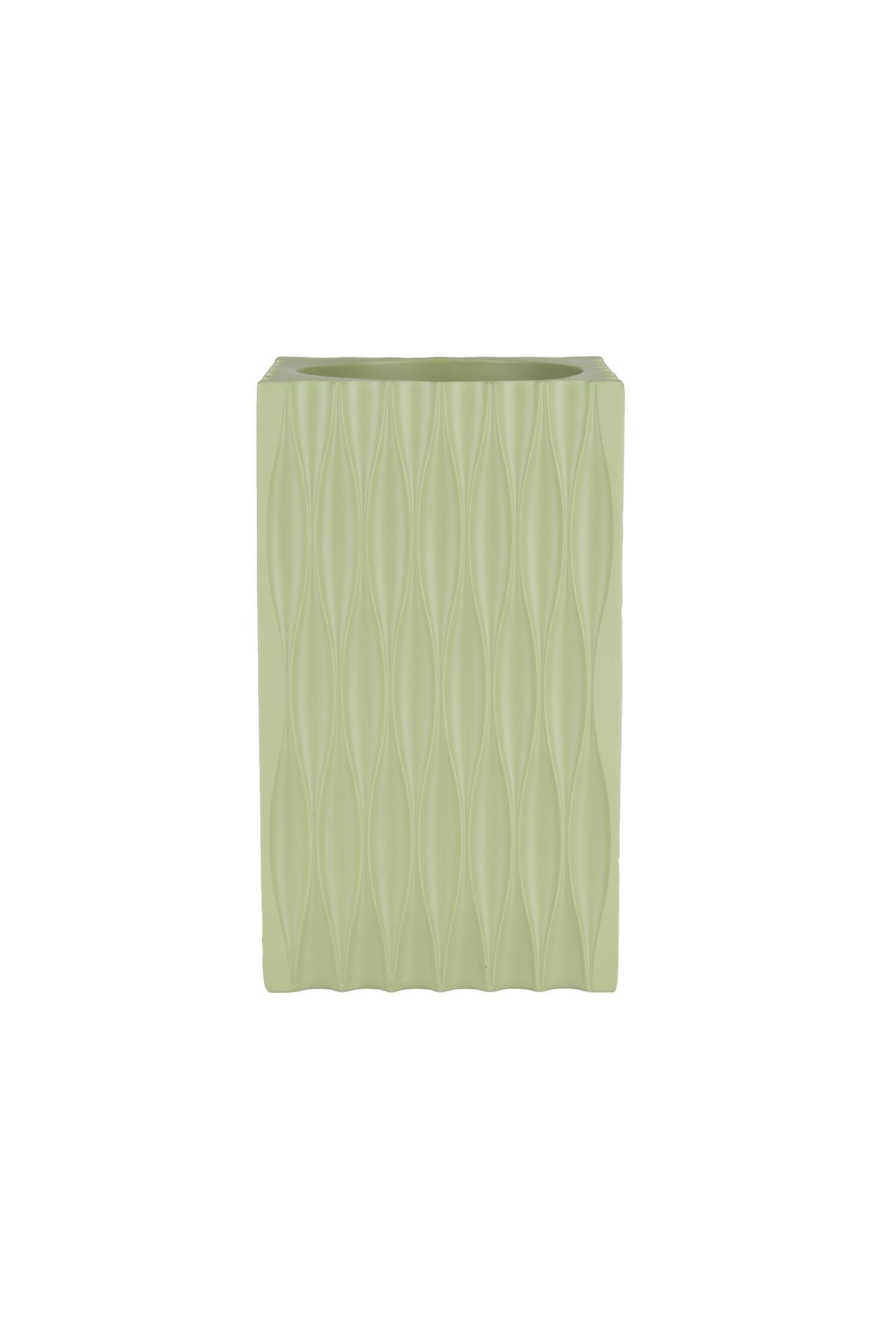 Riley vase green