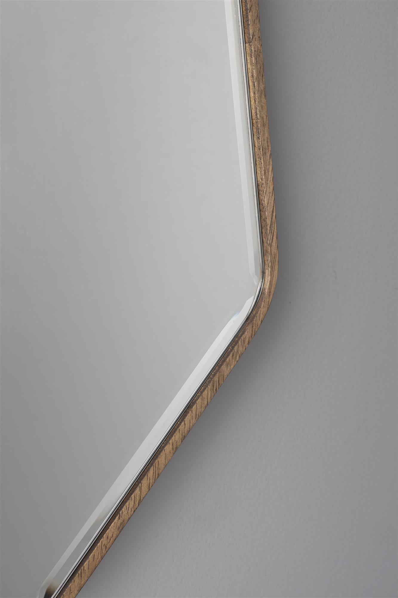 Lustro BASIL rubberhout