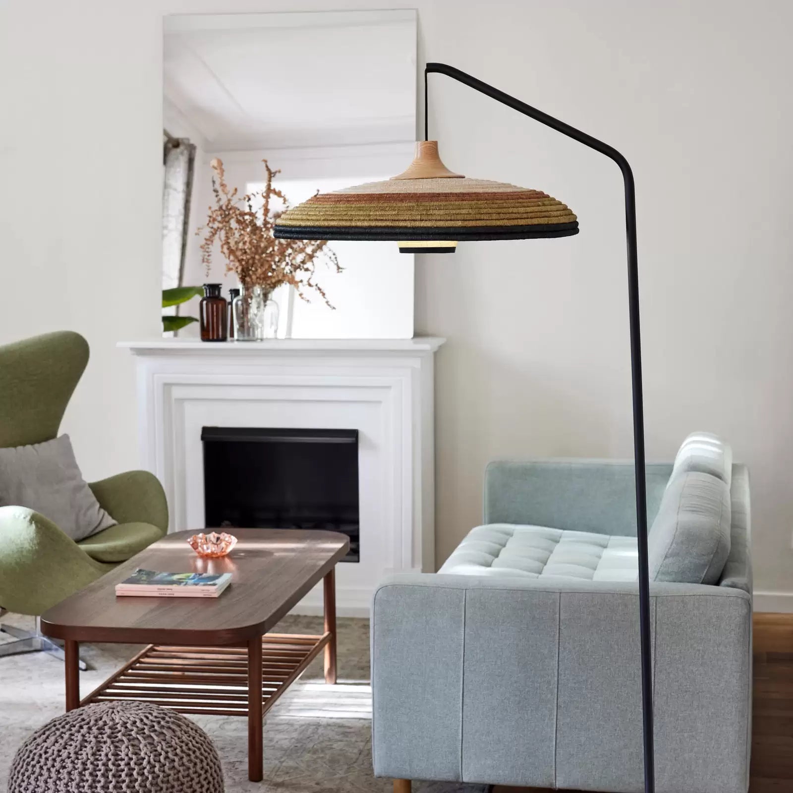 Vloerlamp GRASS groen