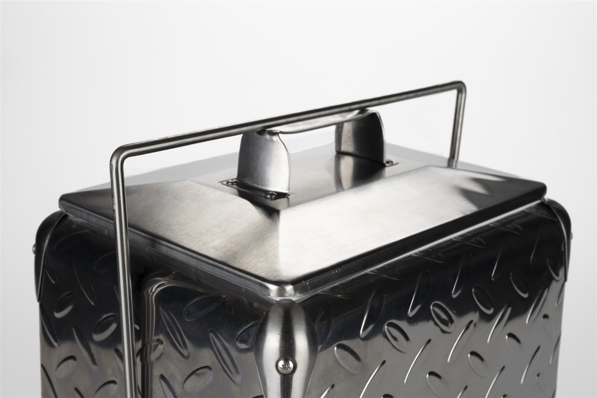 Draagbare koelkast BE HEAVY staal