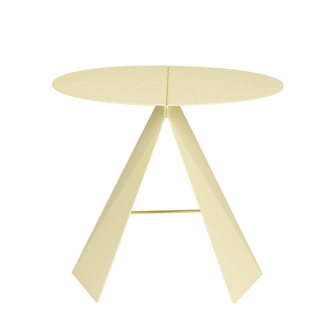 Bijzettafel FOLDY geel