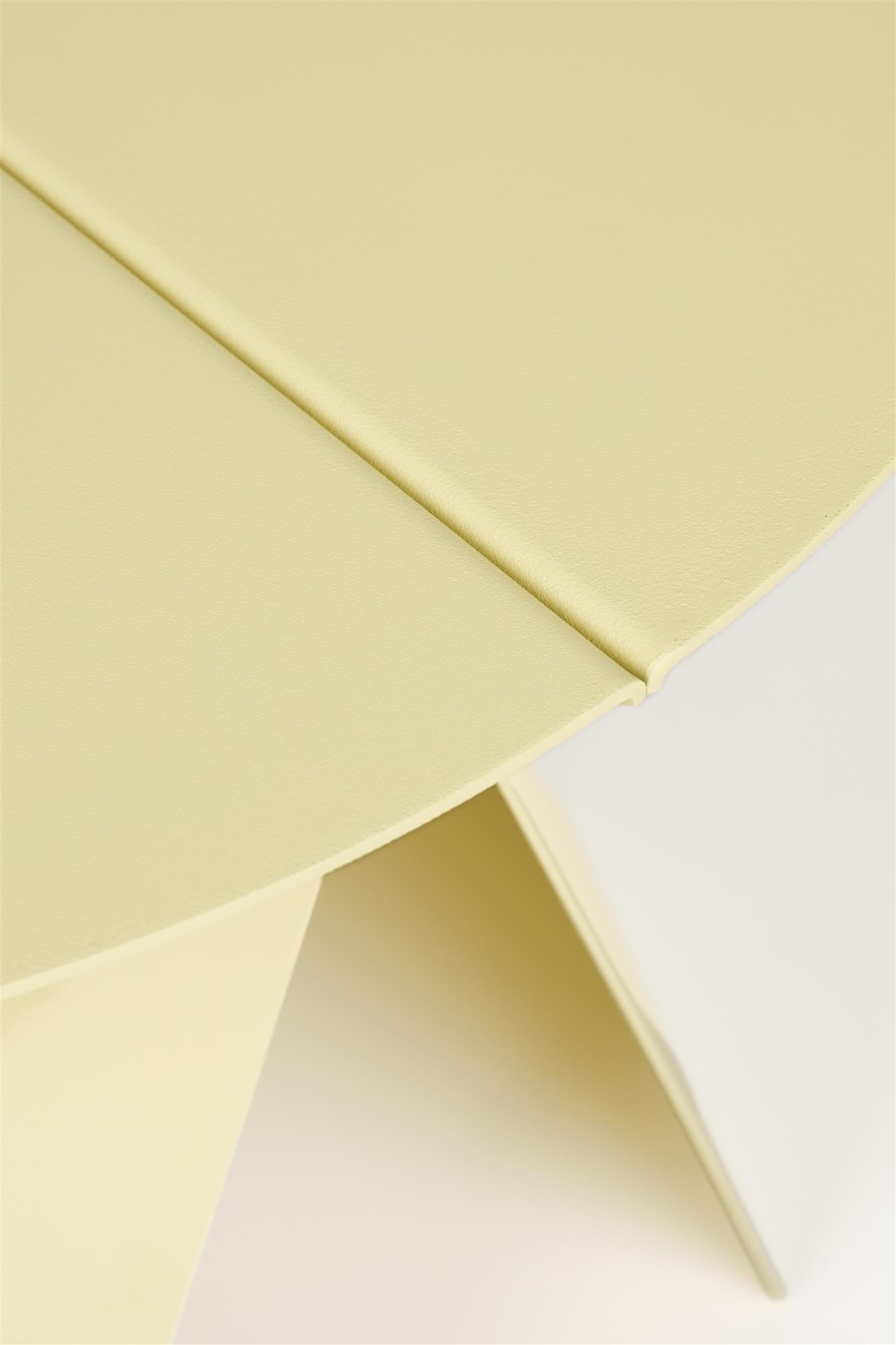 Bijzettafel FOLDY geel