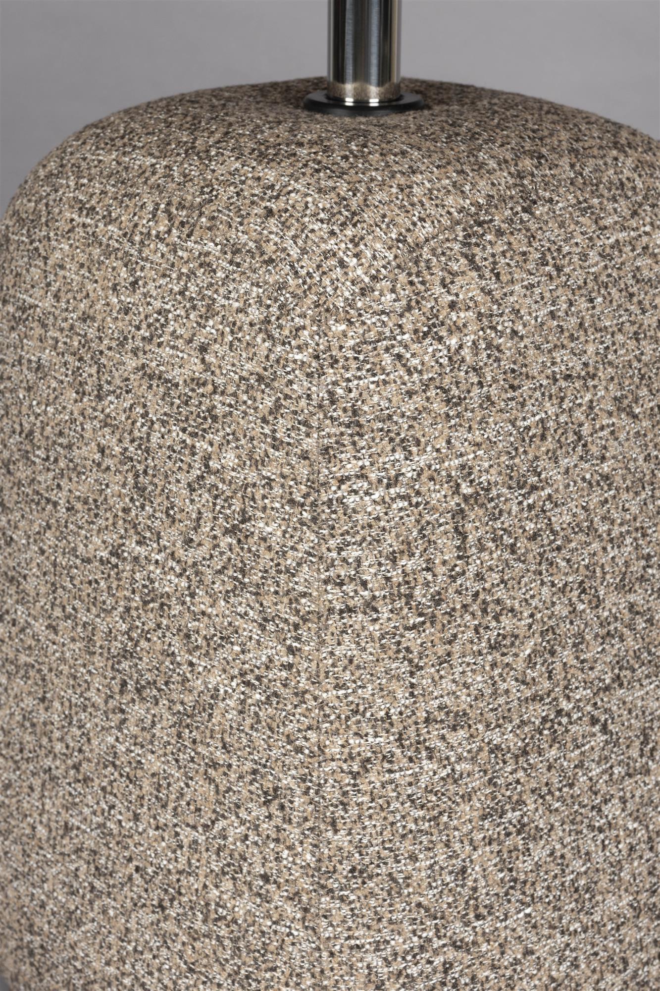 Zijtafel SHELLY donkerbeige melange