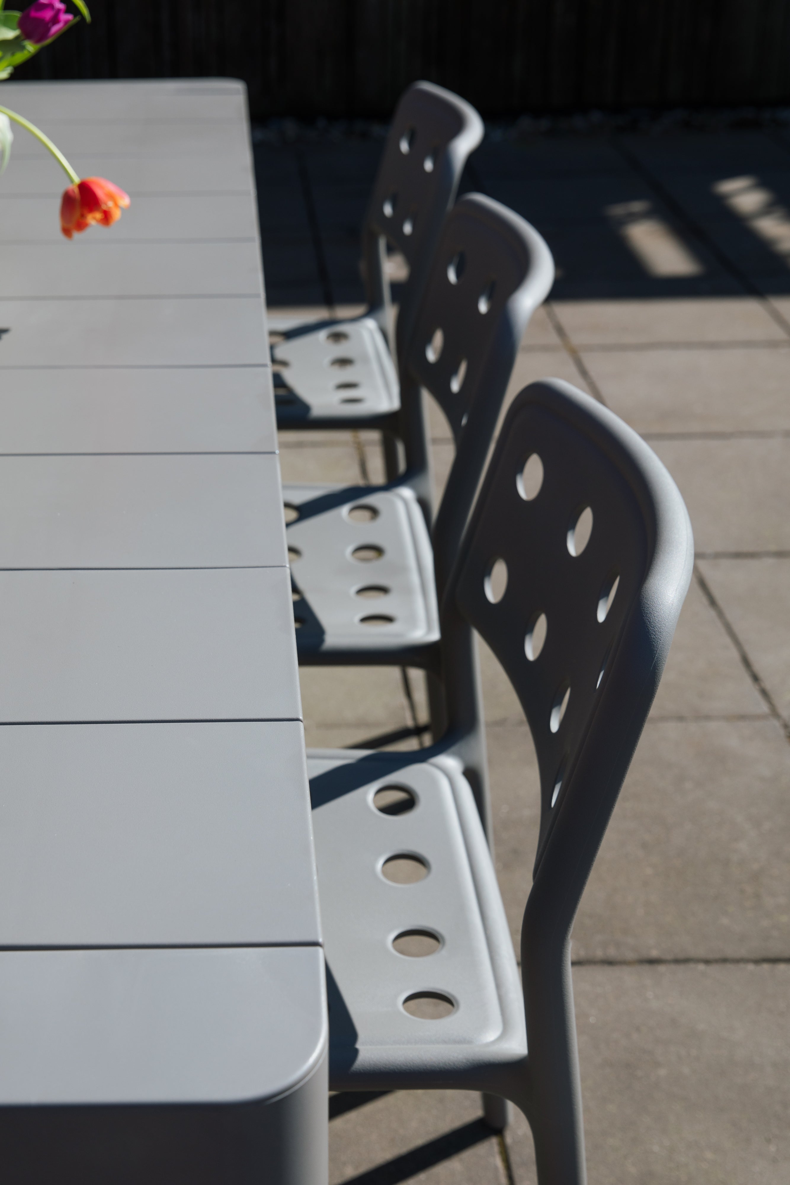 Tuinstoel SERRA grijs