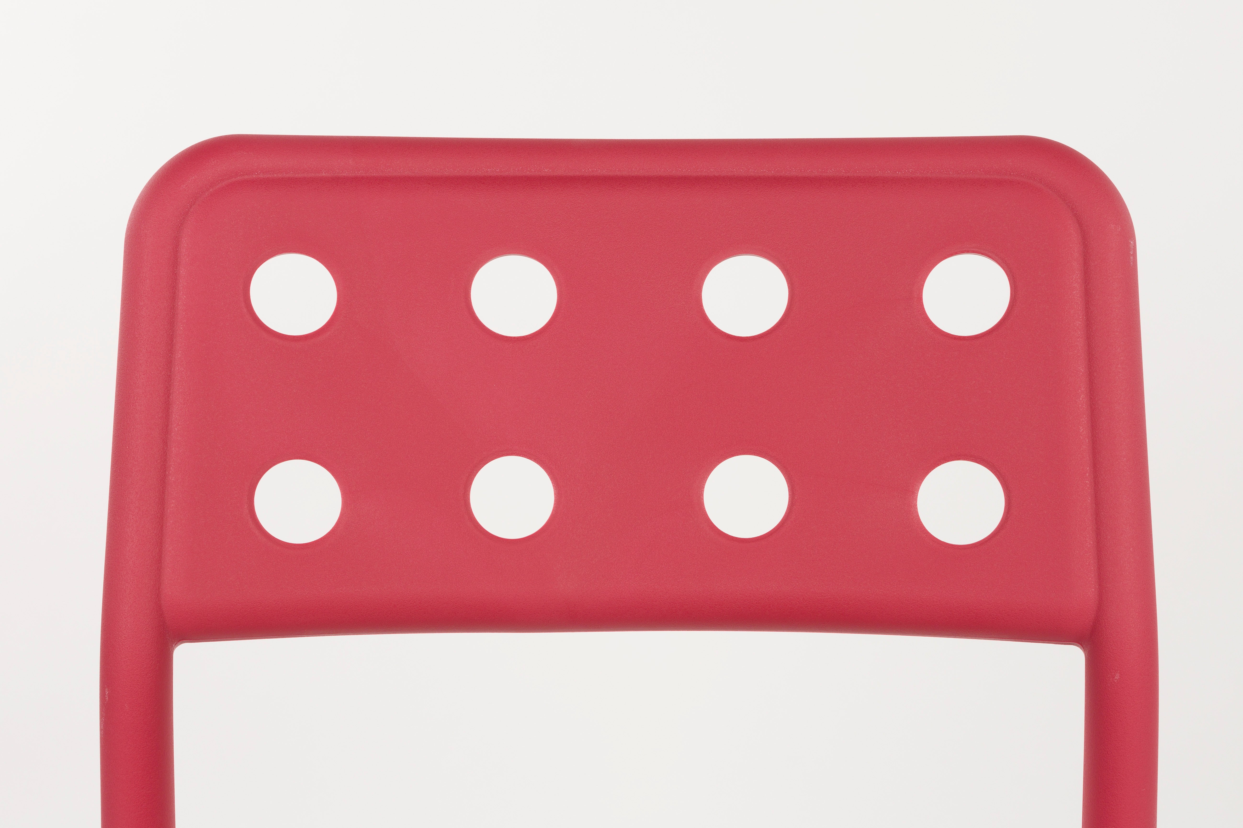 Gartenstuhl SERRA rot