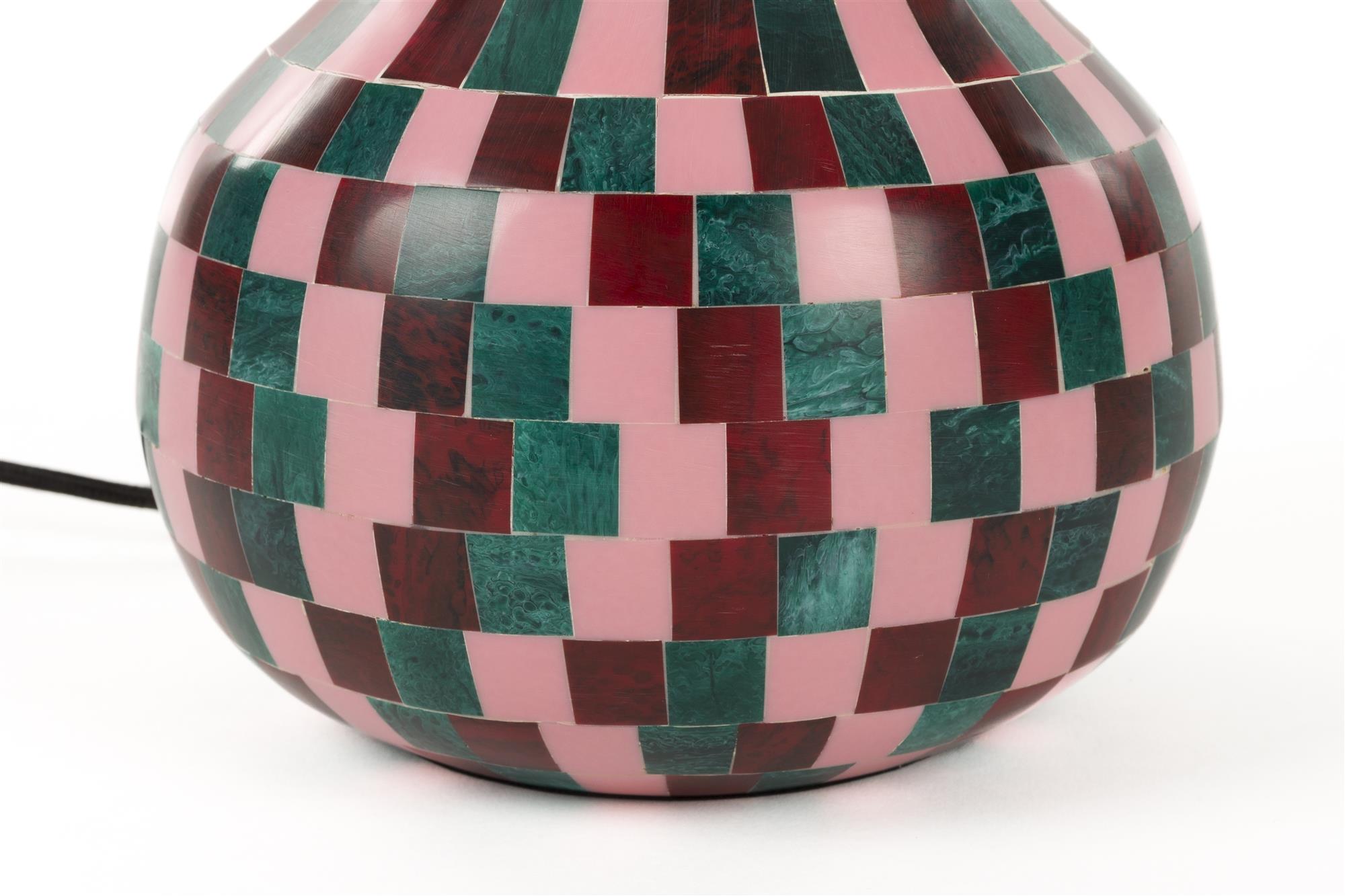 Tafellamp WEES NIET BANG VOOR KLEUR roze