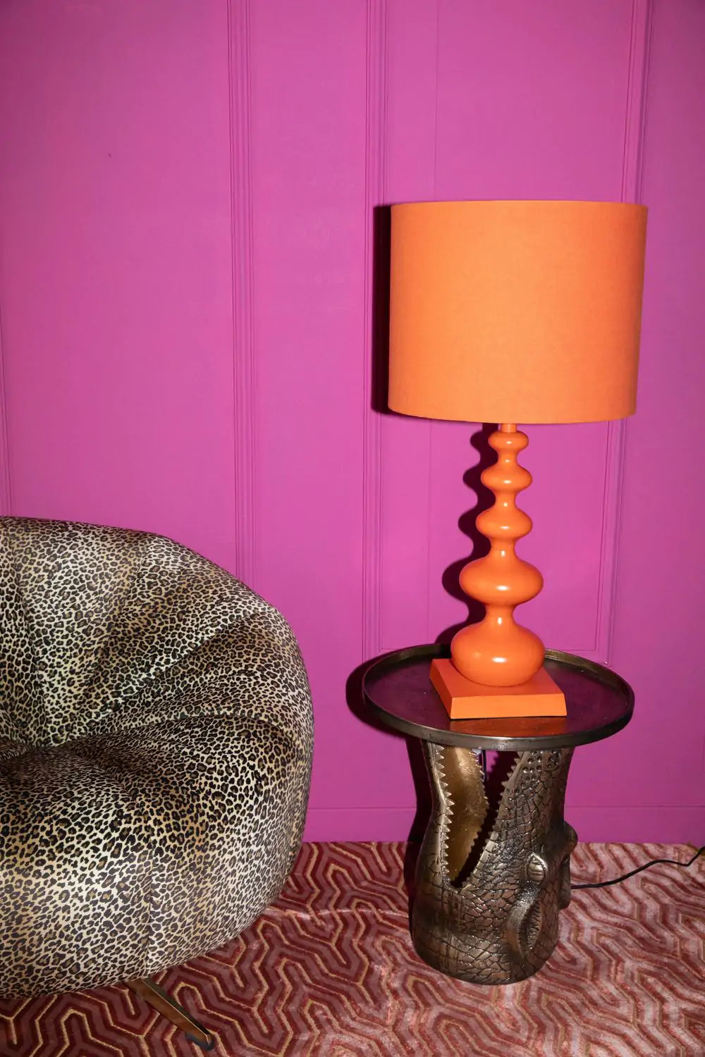 Tafellamp WANNEER ORANJE DE KONING IS oranje