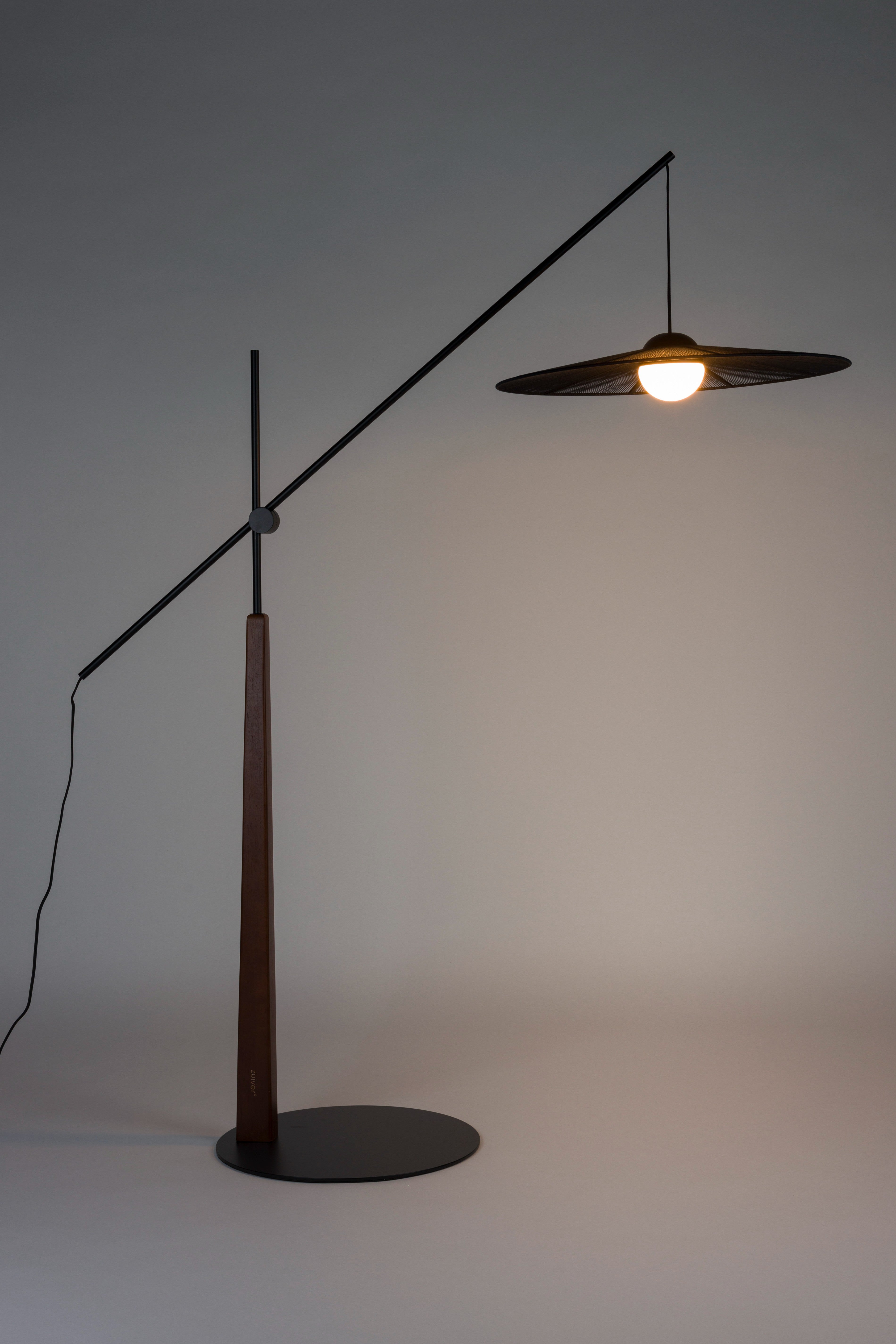 Vloerlamp BELLE zwart