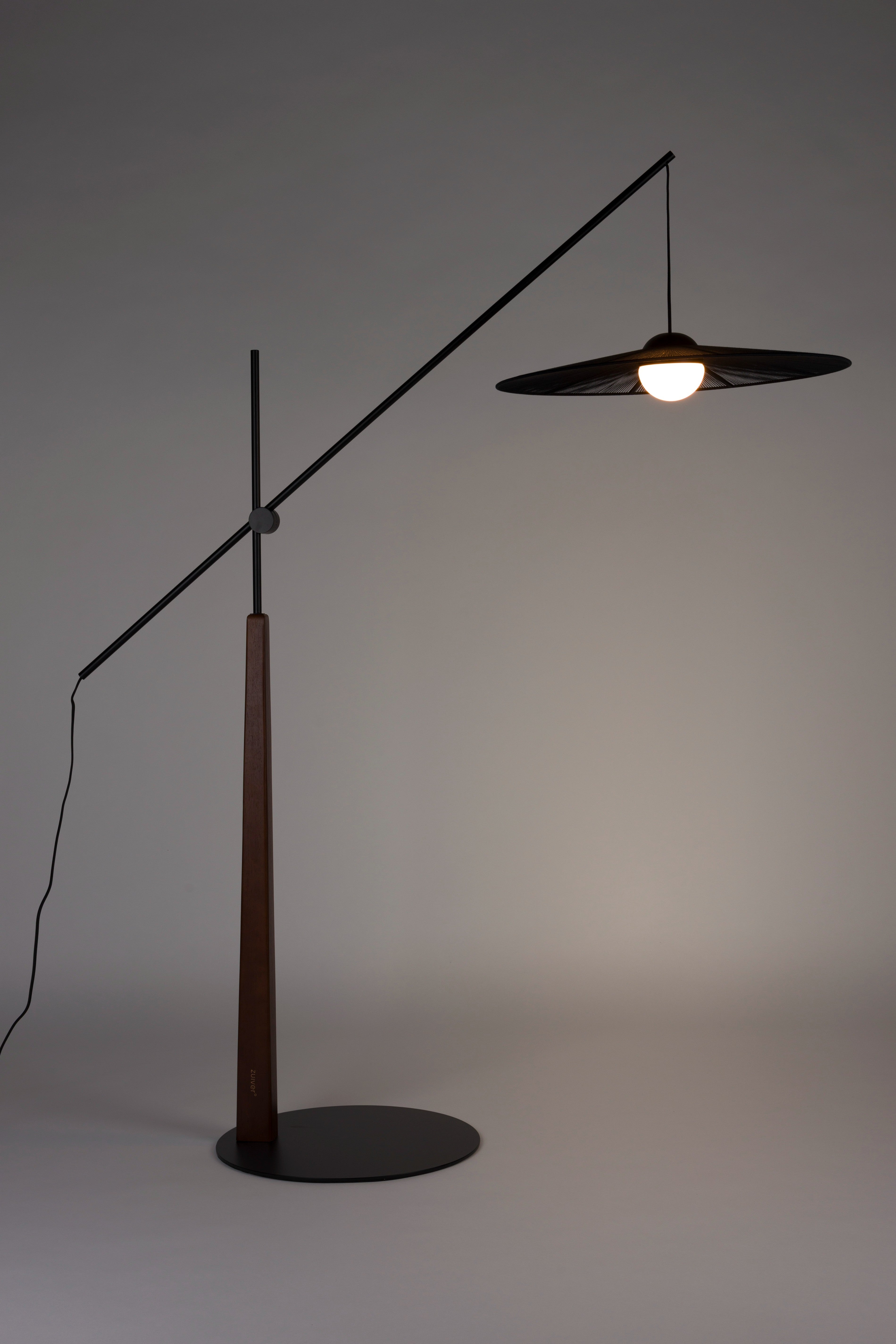 Vloerlamp BELLE zwart