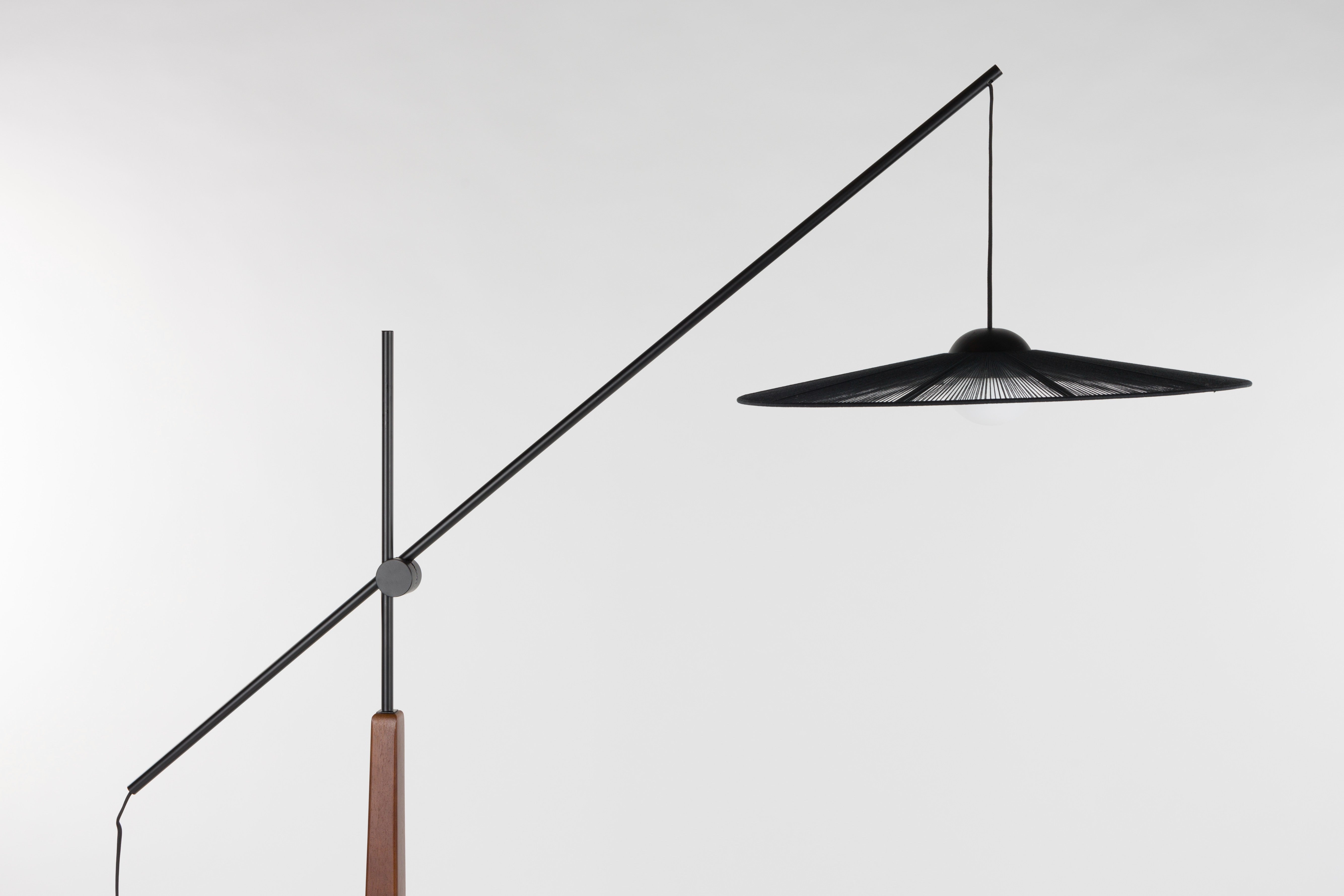 Vloerlamp BELLE zwart