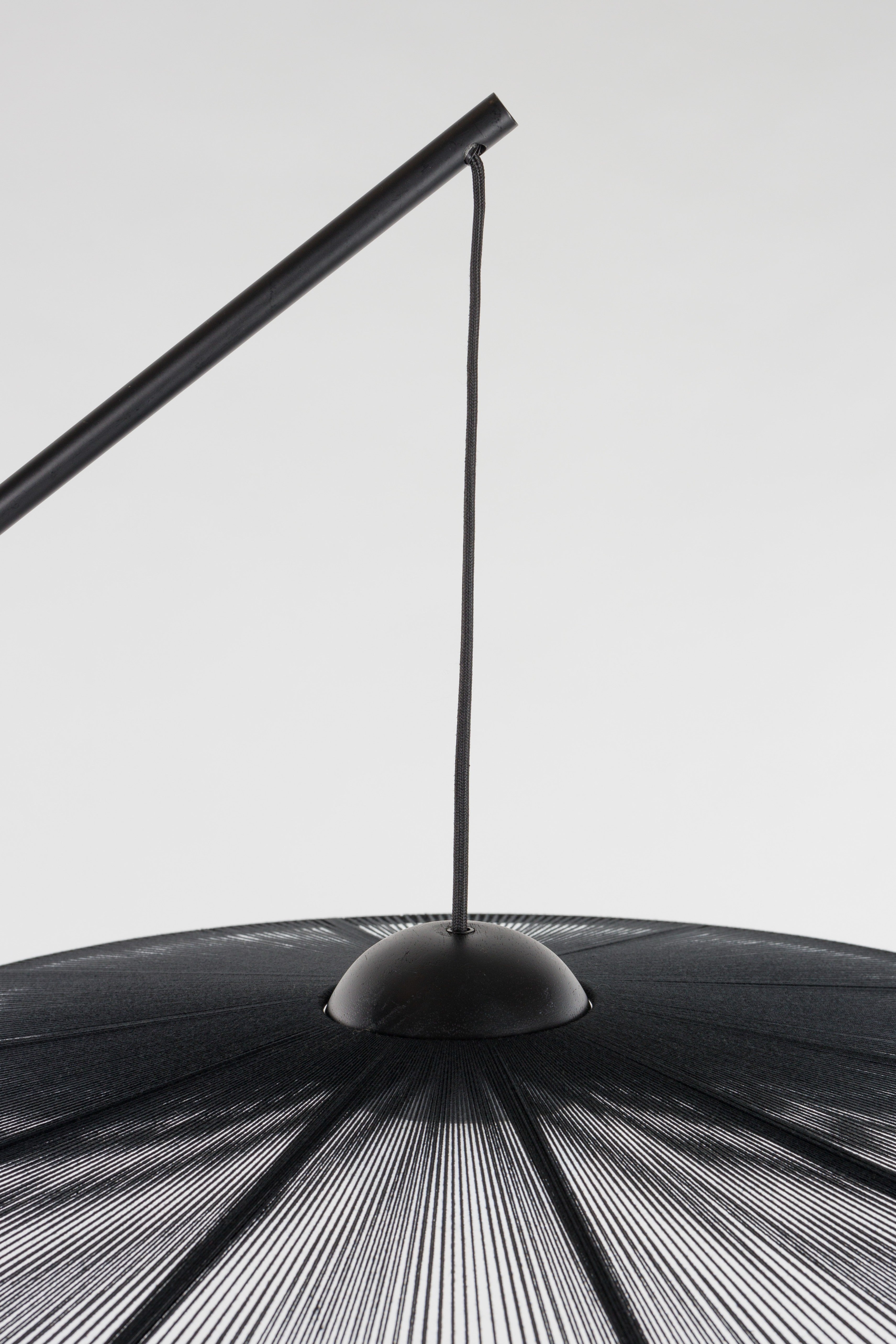 Vloerlamp BELLE zwart