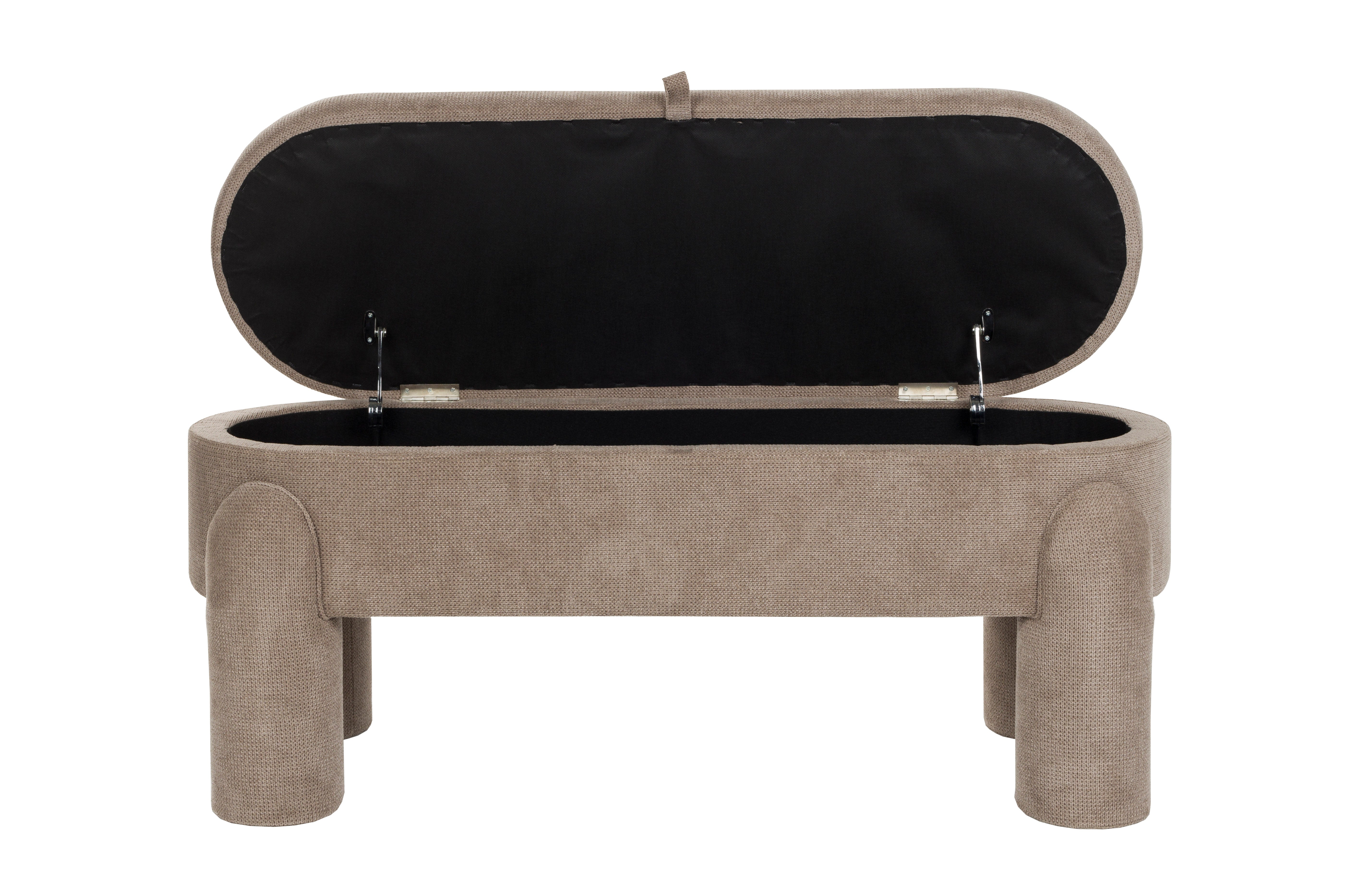 Bank met opbergruimte ORLY beige