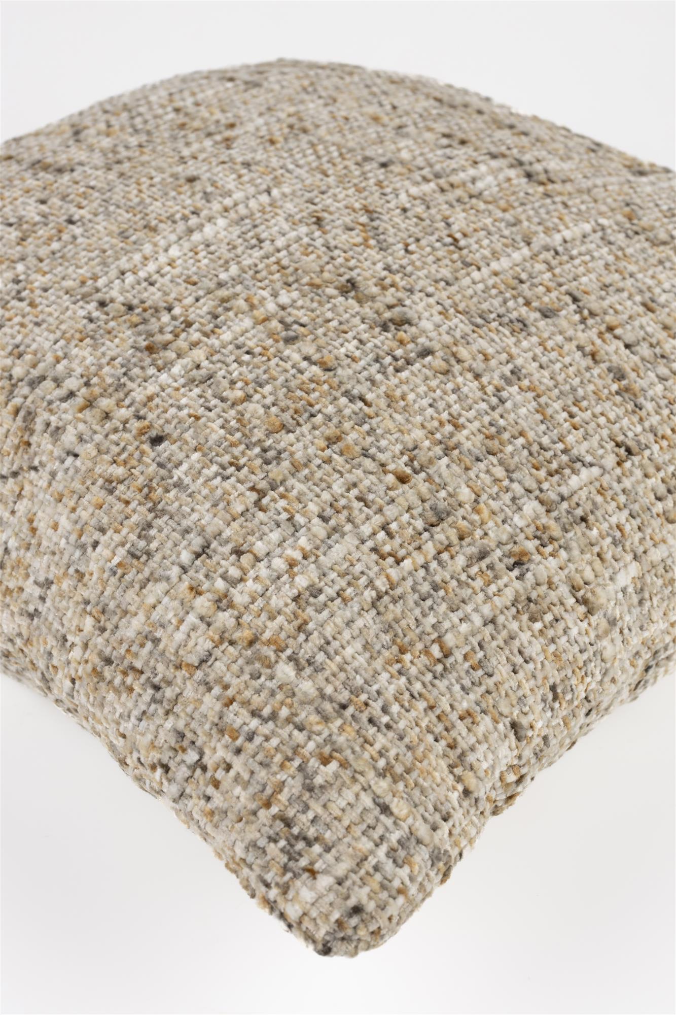 Kussen SYDNEY bruin gemêleerd