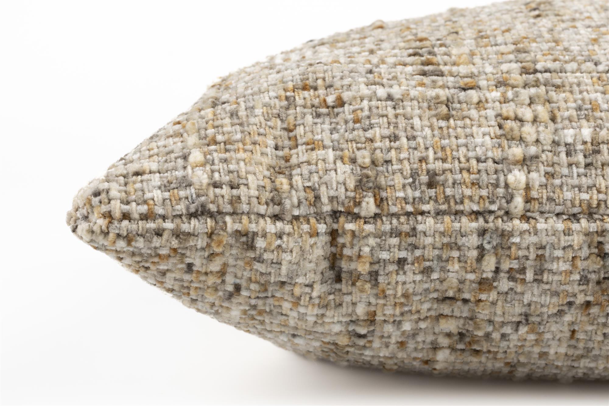 Kussen SYDNEY bruin gemêleerd