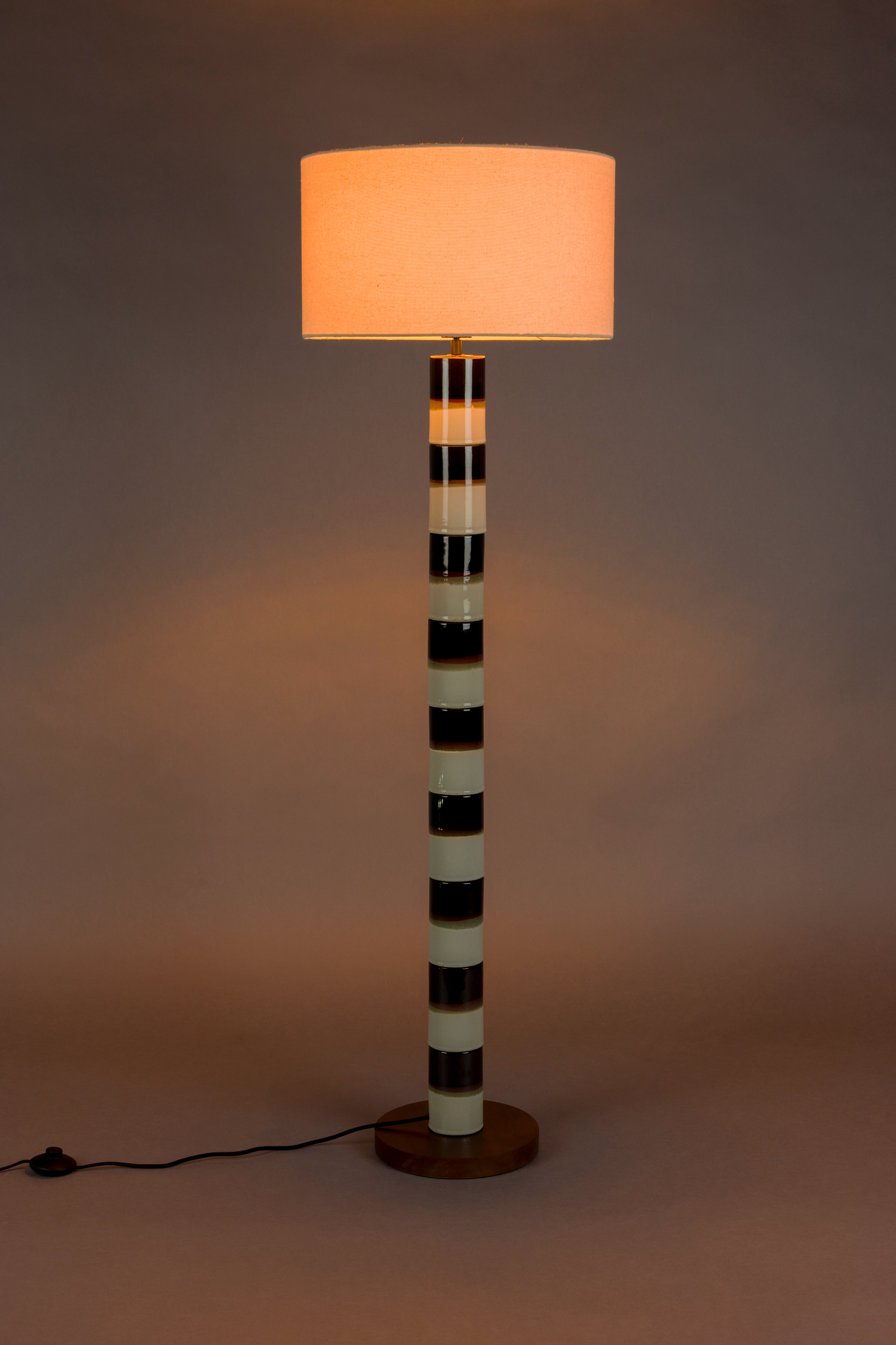 Lamp VERTIGO wit met zwart