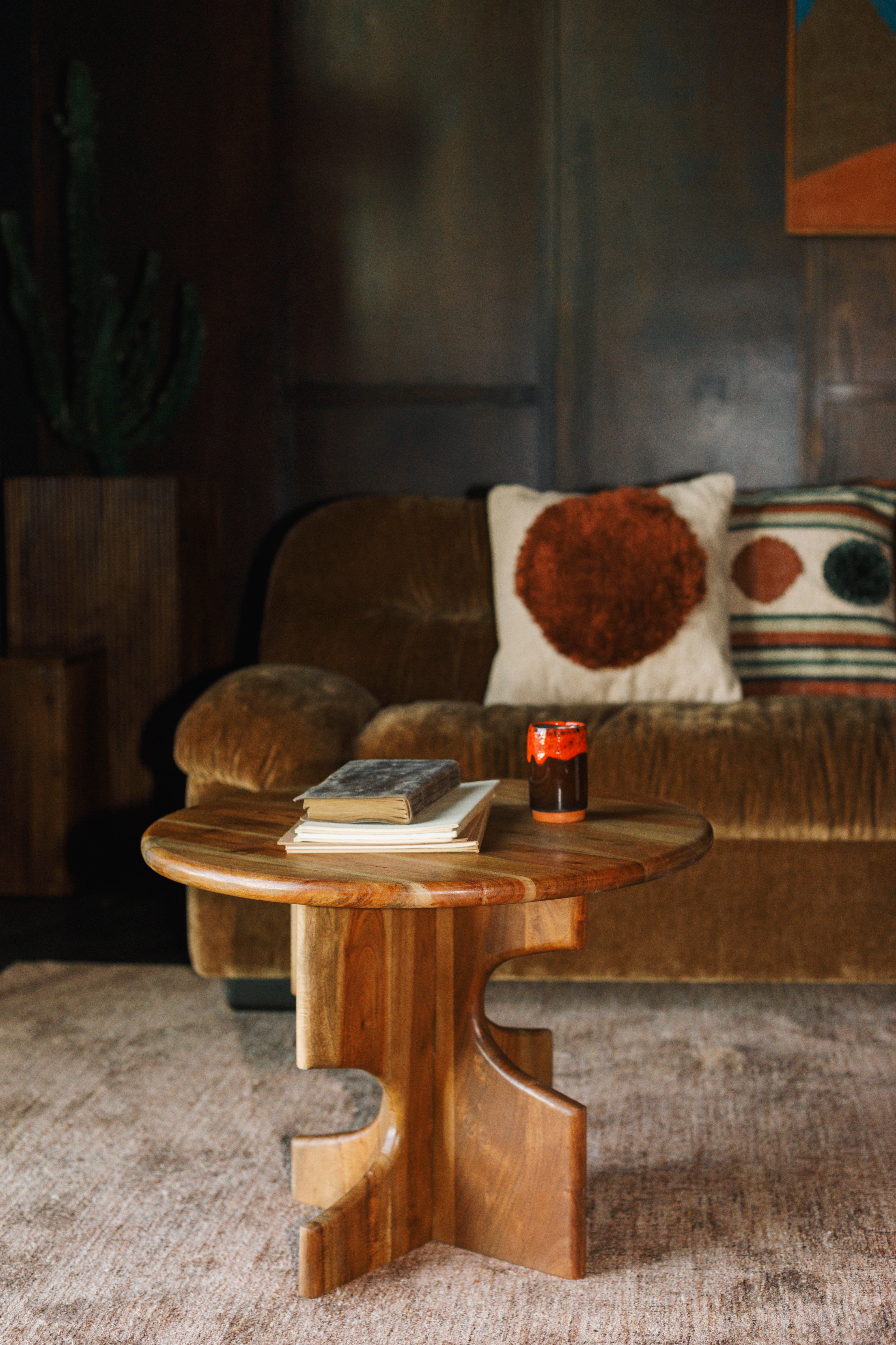 Bijzettafel MORGAN acaciahout