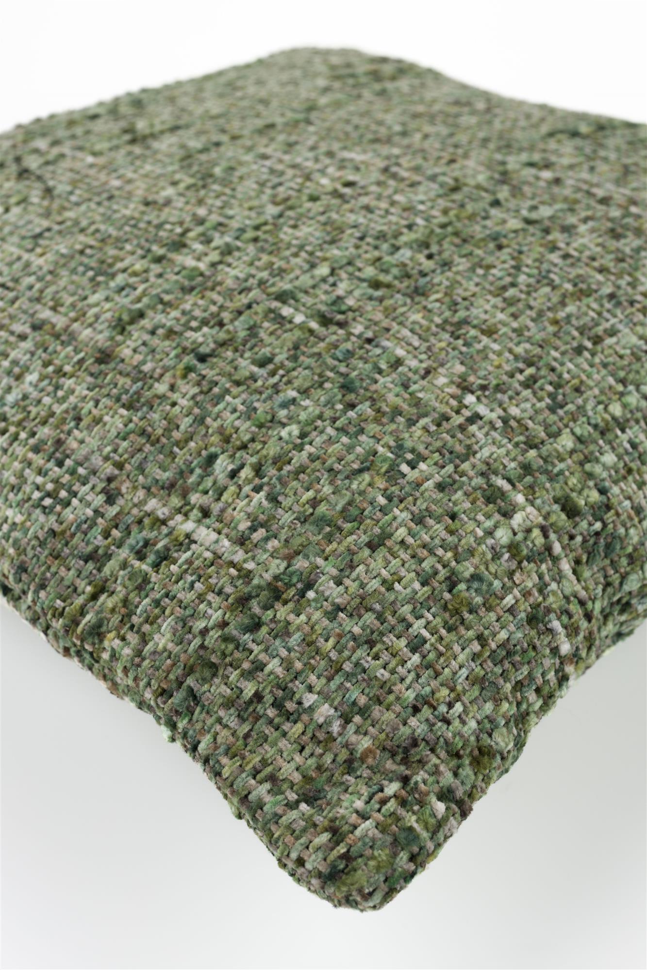 Kussen SYDNEY groen gemêleerd