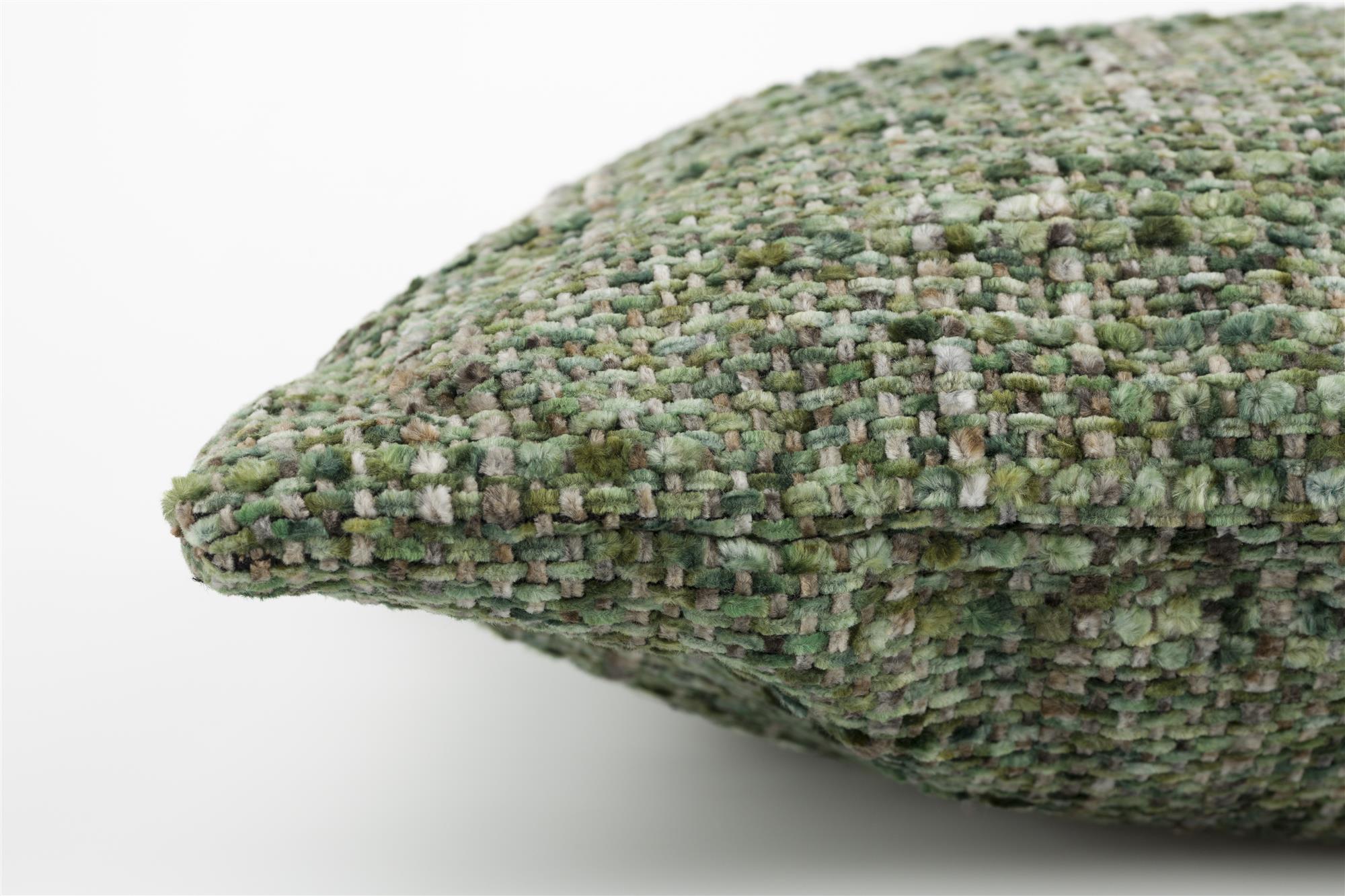 Kussen SYDNEY groen gemêleerd