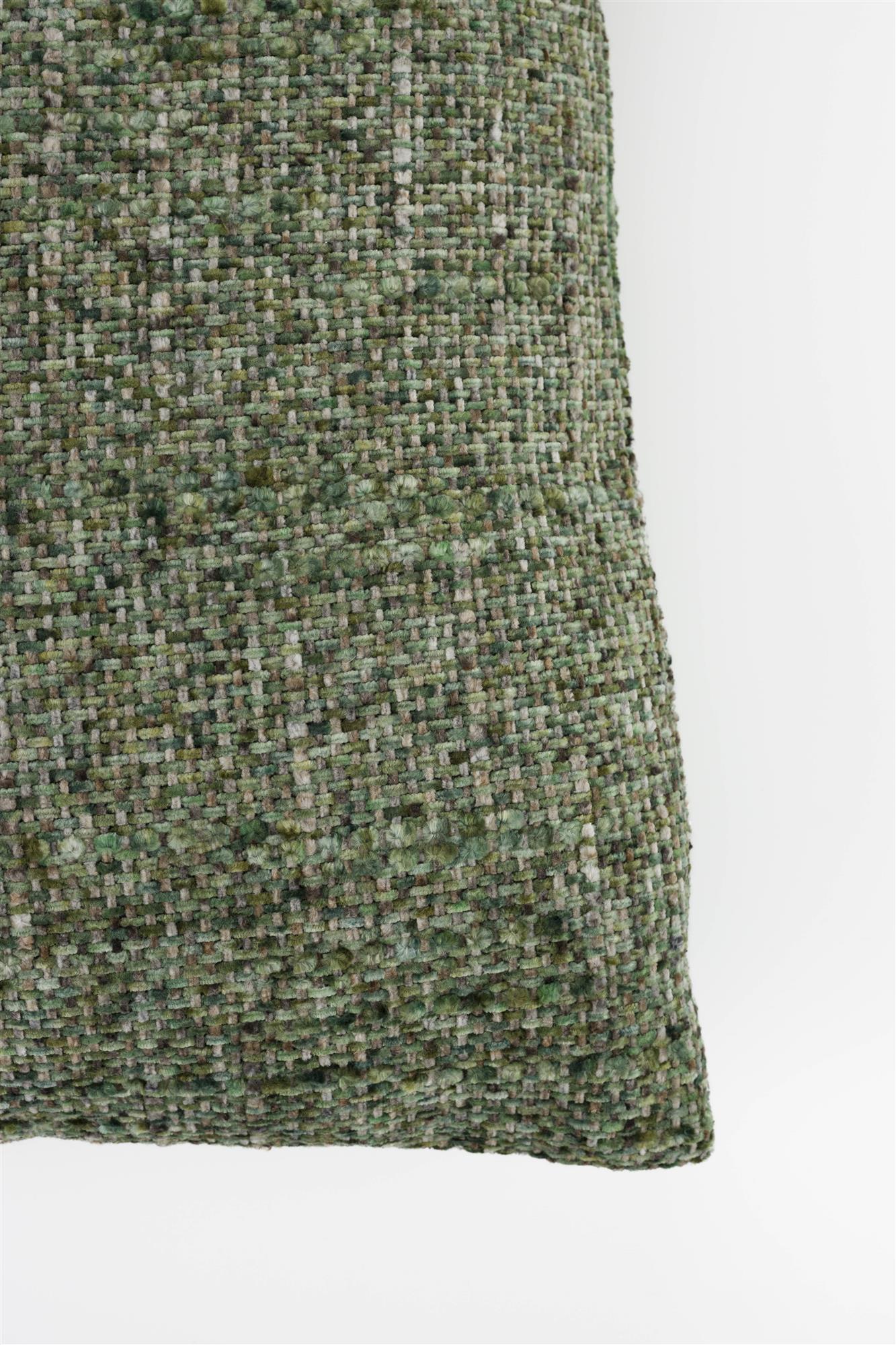 Kussen SYDNEY groen gemêleerd