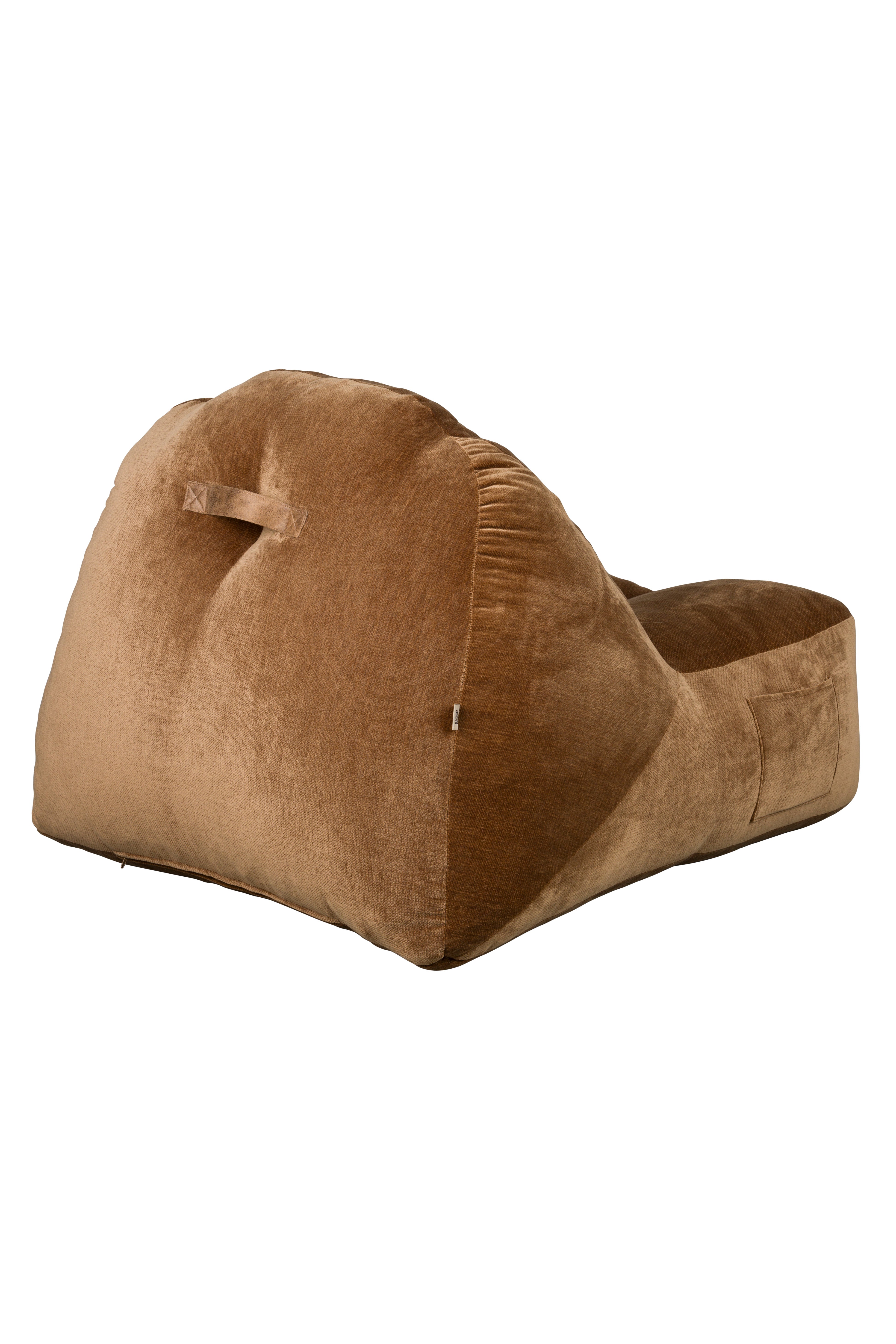 Fauteuil TOMBAG bruin