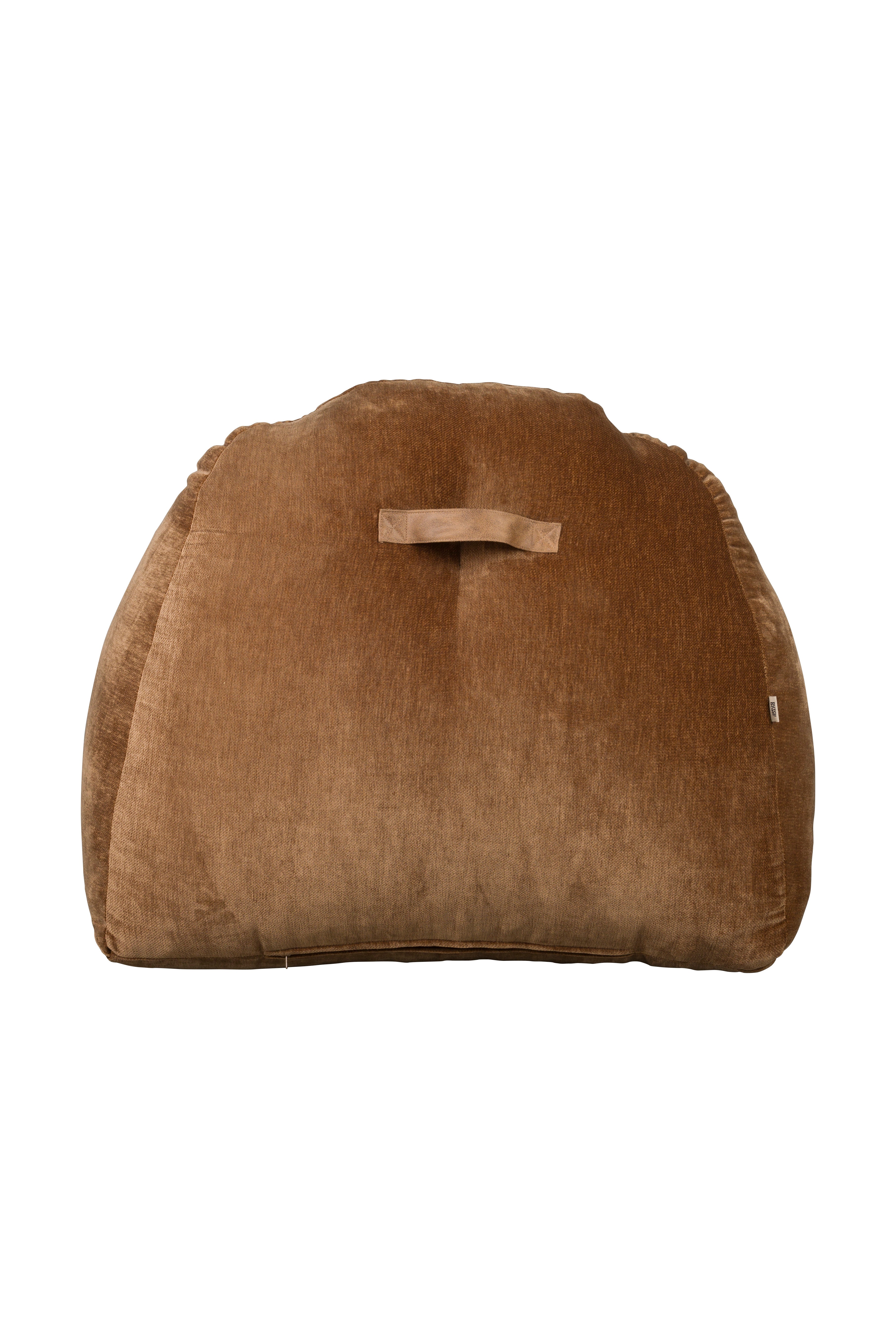 Fauteuil TOMBAG bruin