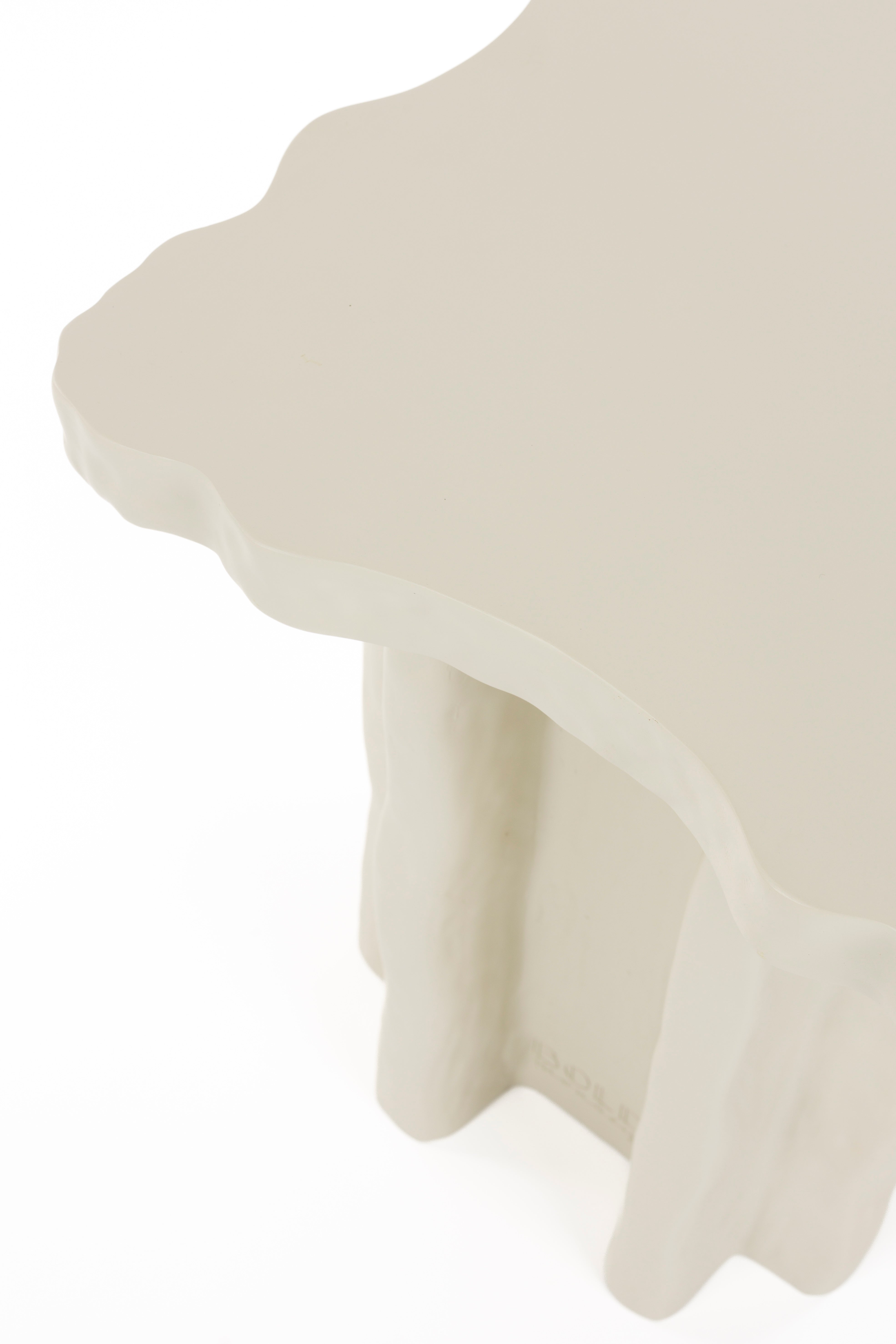 Square side table BORN TO BE ALIVE beige