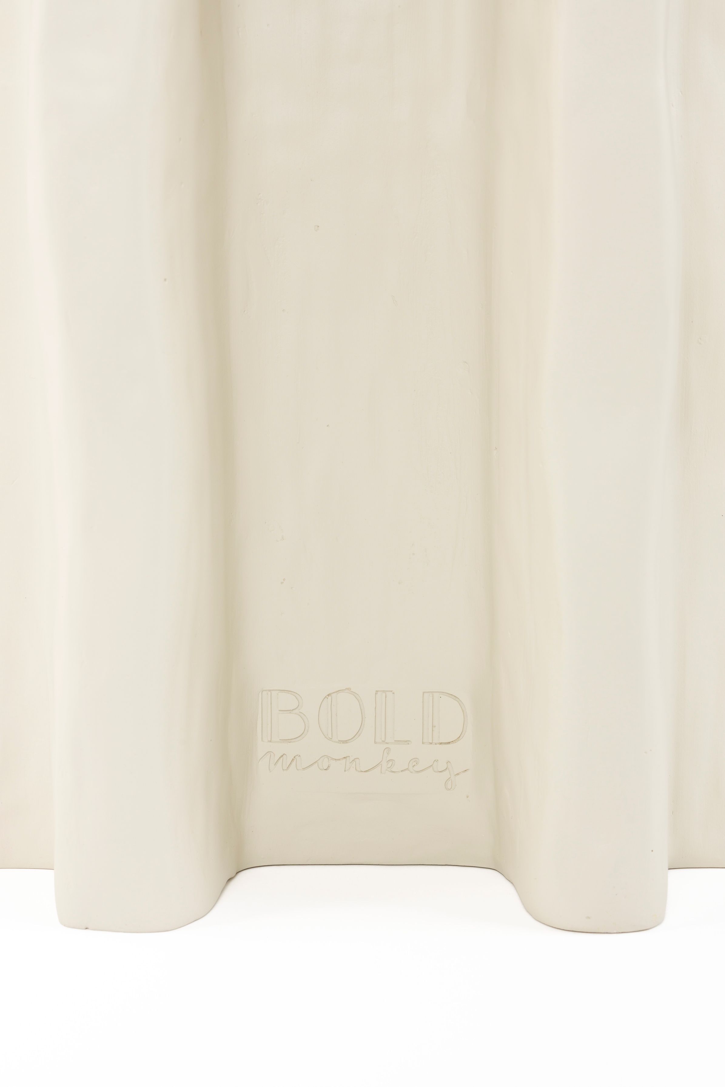 Square side table BORN TO BE ALIVE beige