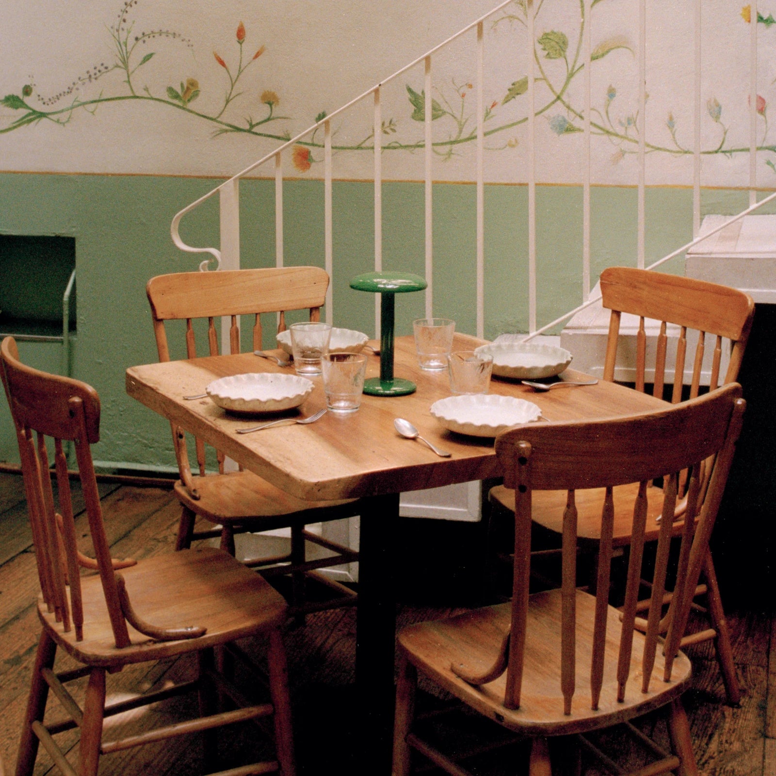 Draagbare lamp GUSTAVE HOSPITALITY groen